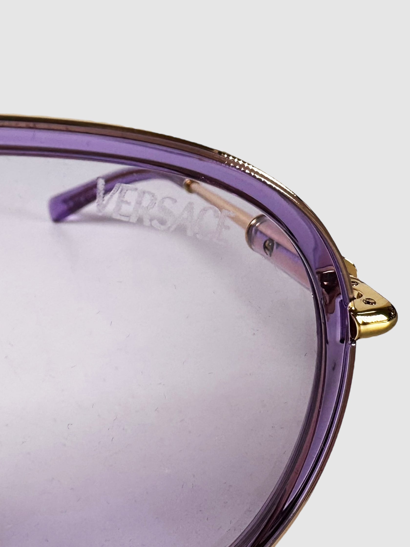 Tinted Aviator Sunglasses