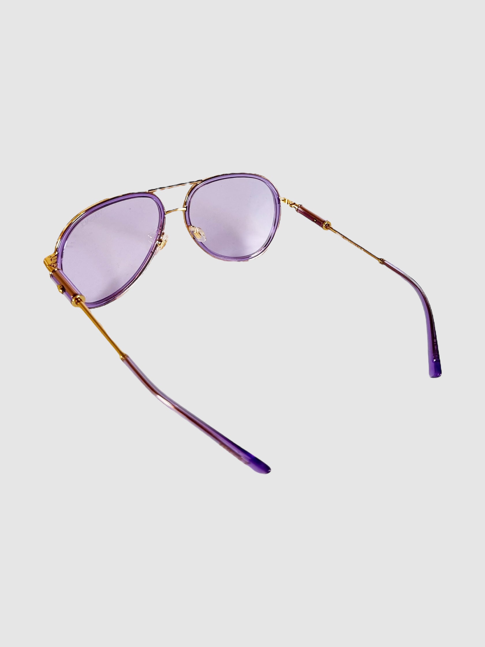 Tinted Aviator Sunglasses