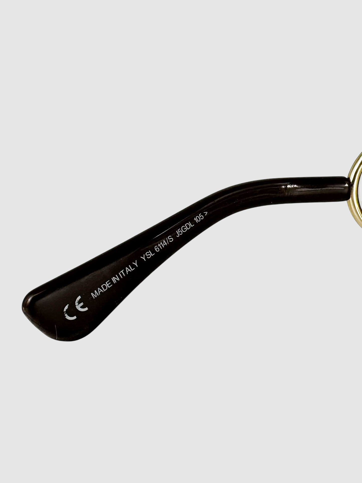 Rimless Shield Chain Sunglasses