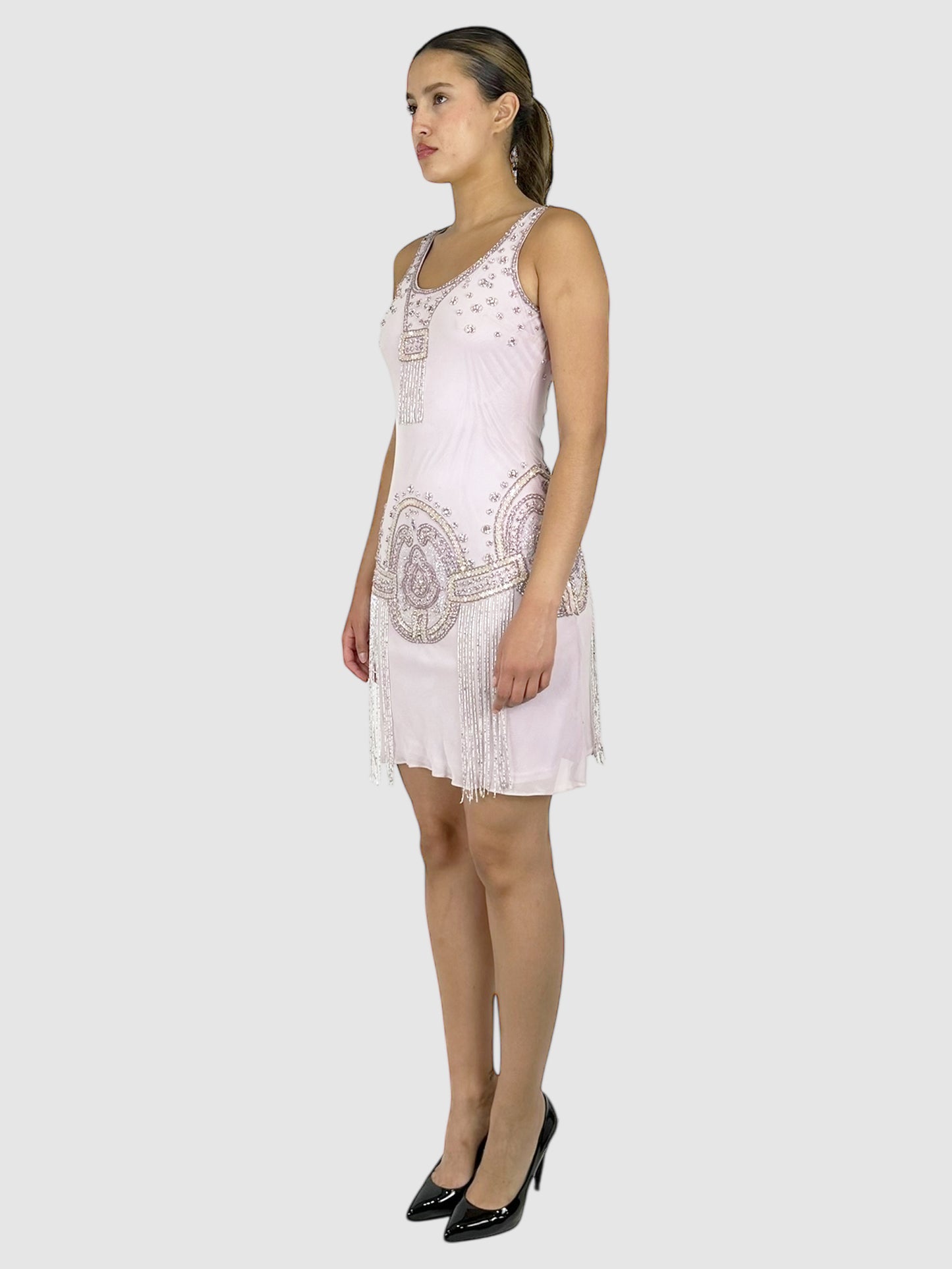 Beaded Mini Dress
