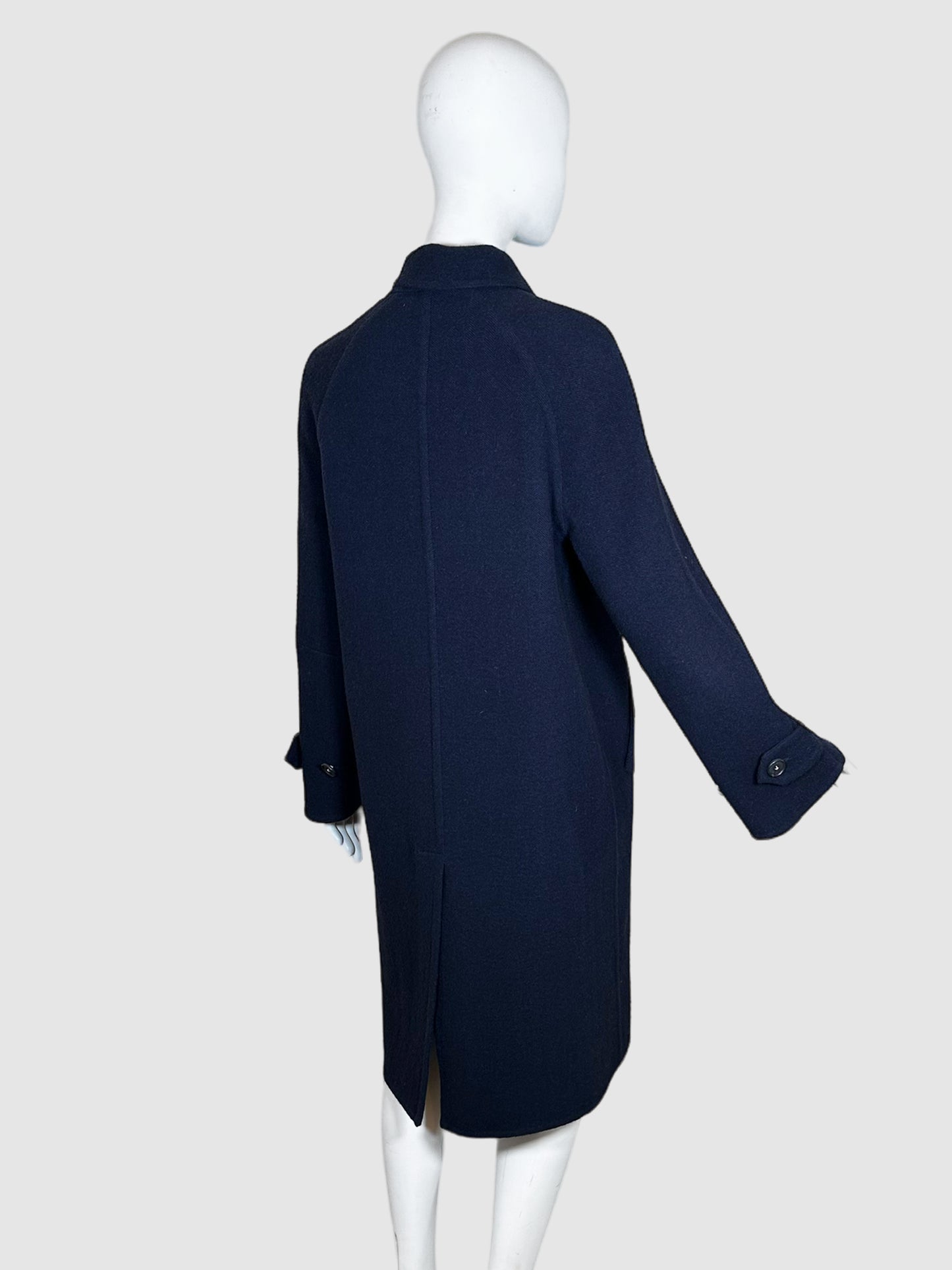 Massimo Alba Single-Breasted Wool Coat - Size XS