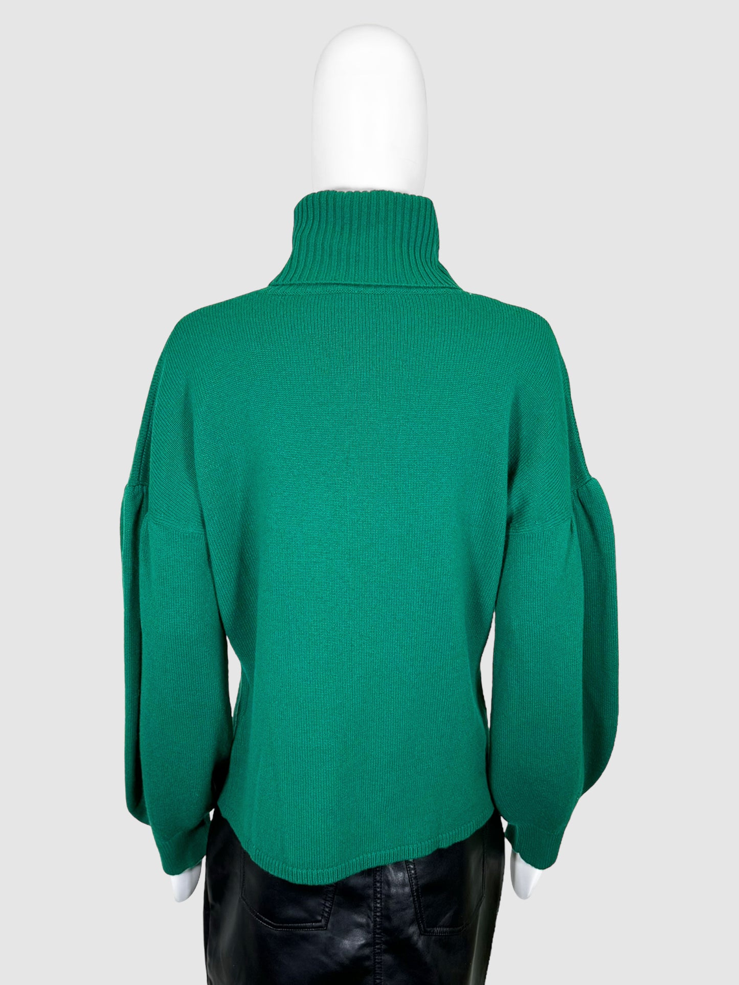 Turtleneck Bell Sleeve Sweater - Size XL
