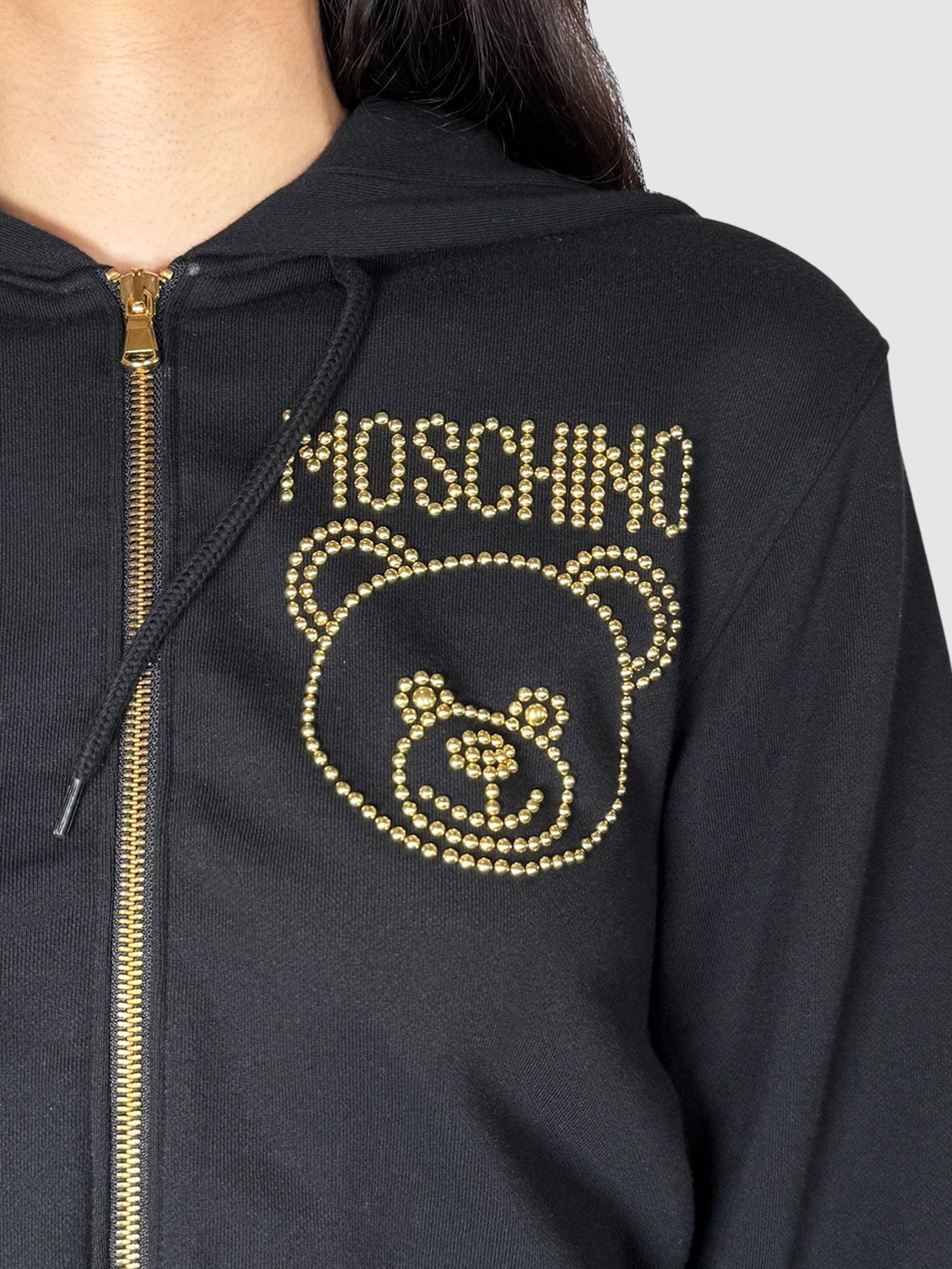 Studded Teddy Hoodie
