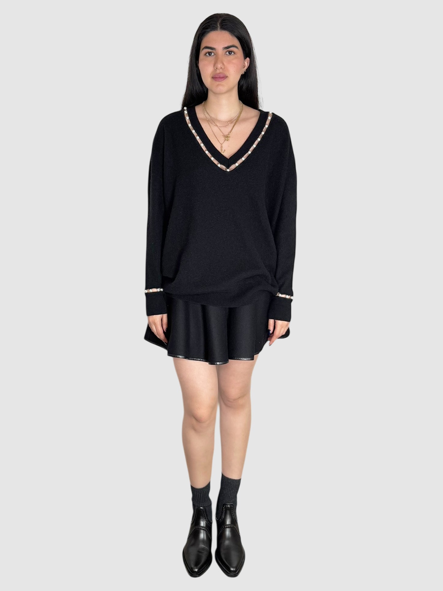 Pearl Wool Sweater