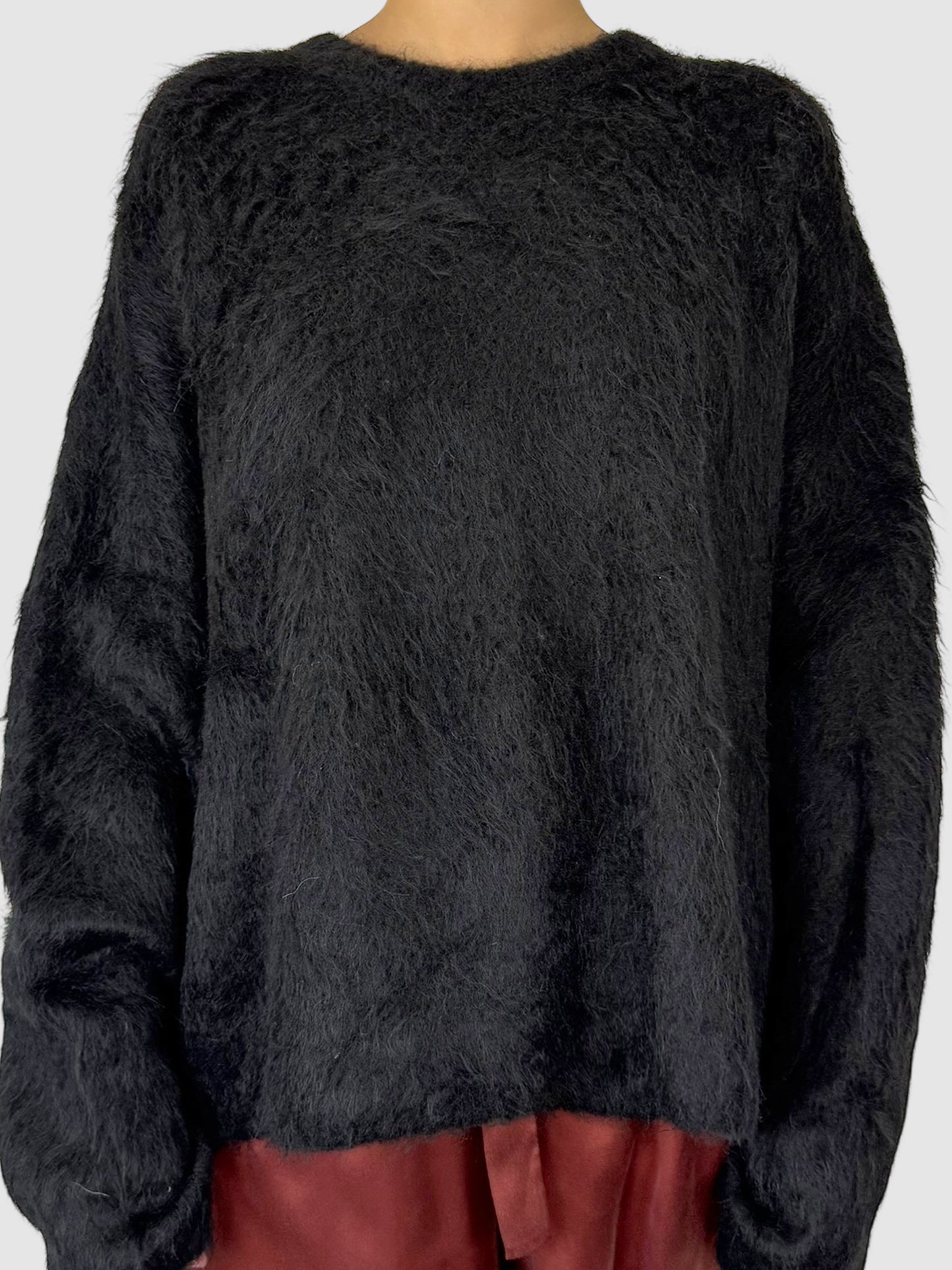 Boxy Alpaca Sweater