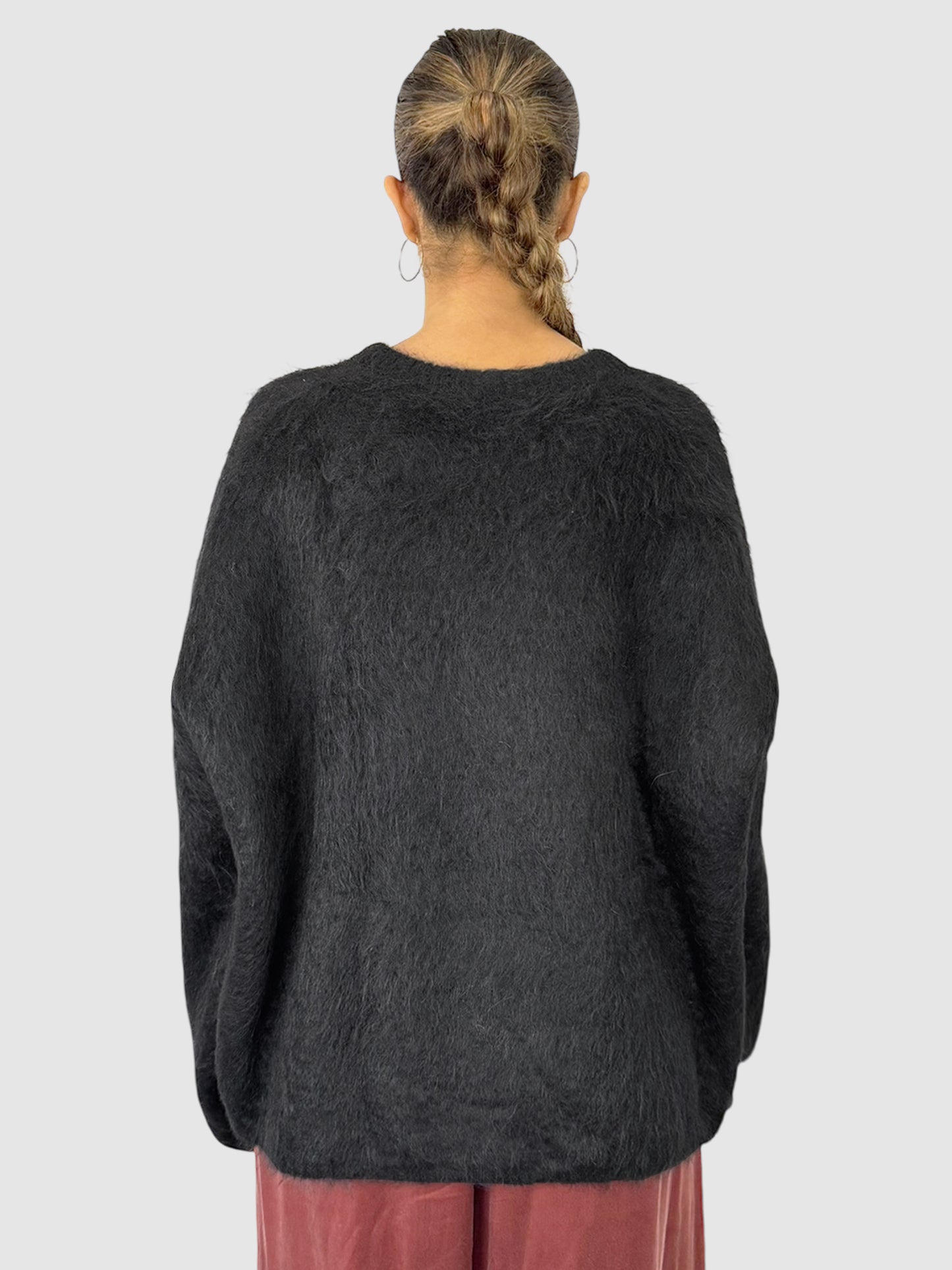 Boxy Alpaca Sweater