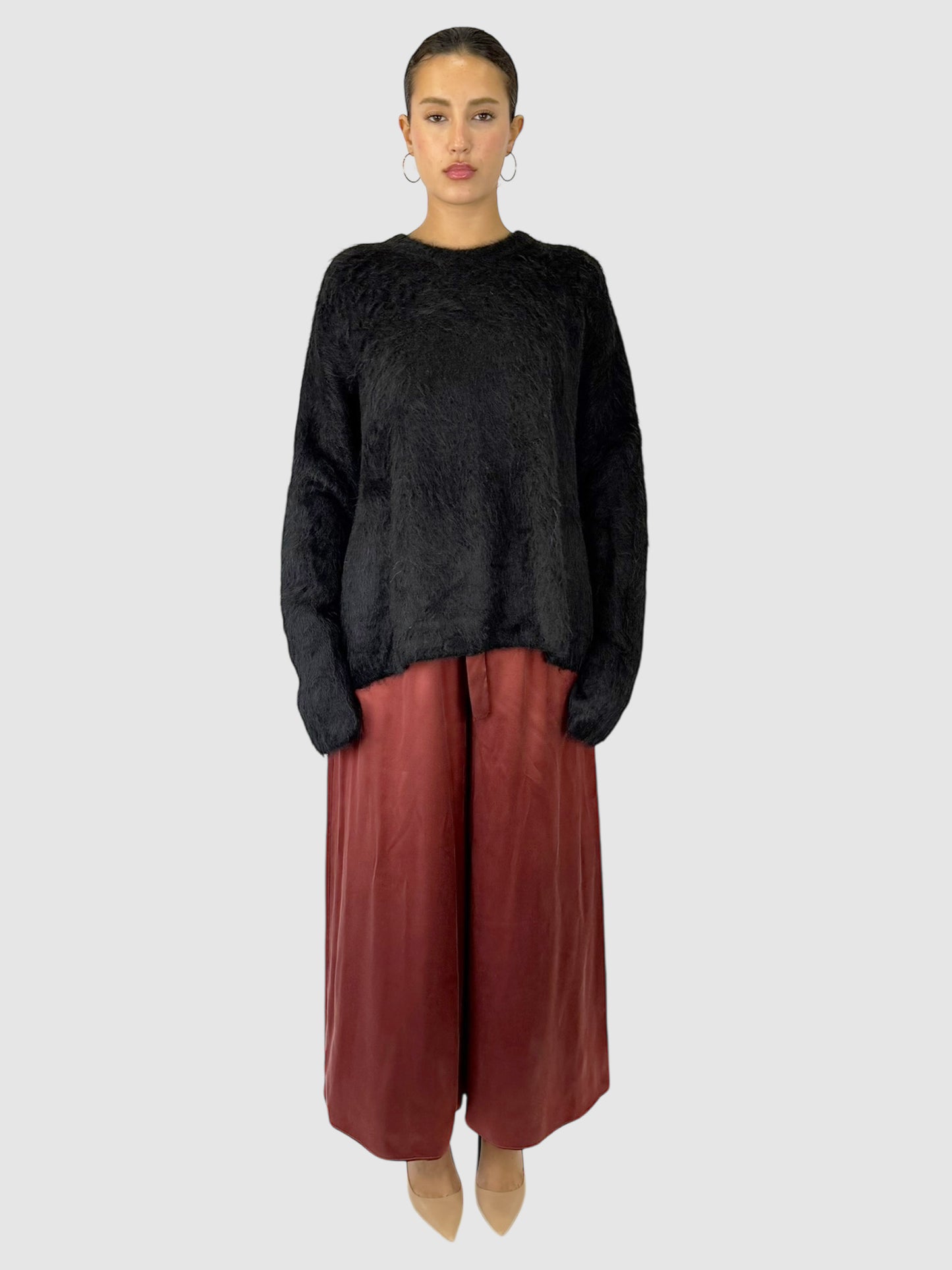Boxy Alpaca Sweater