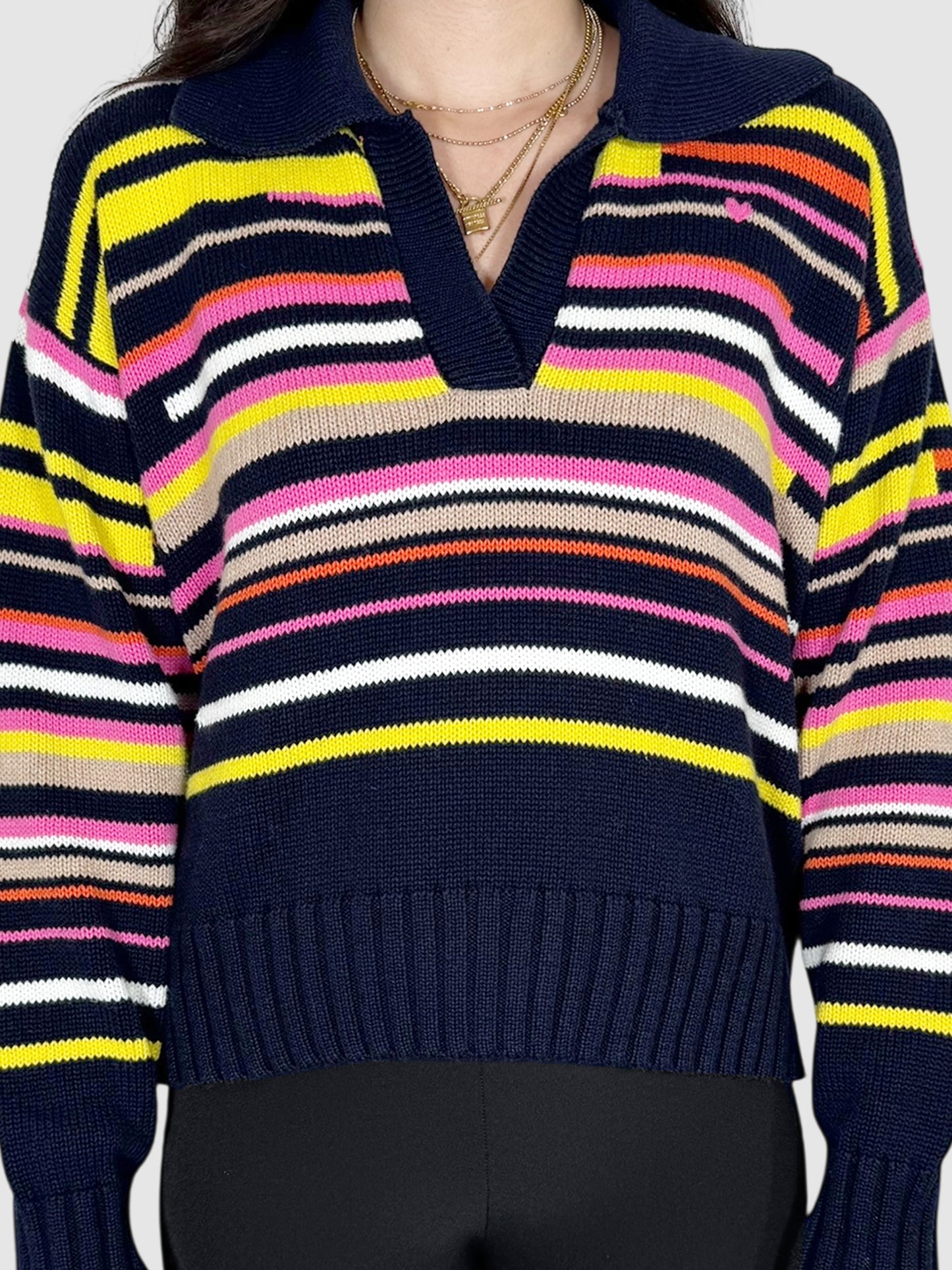 Stripe Knit Sweater