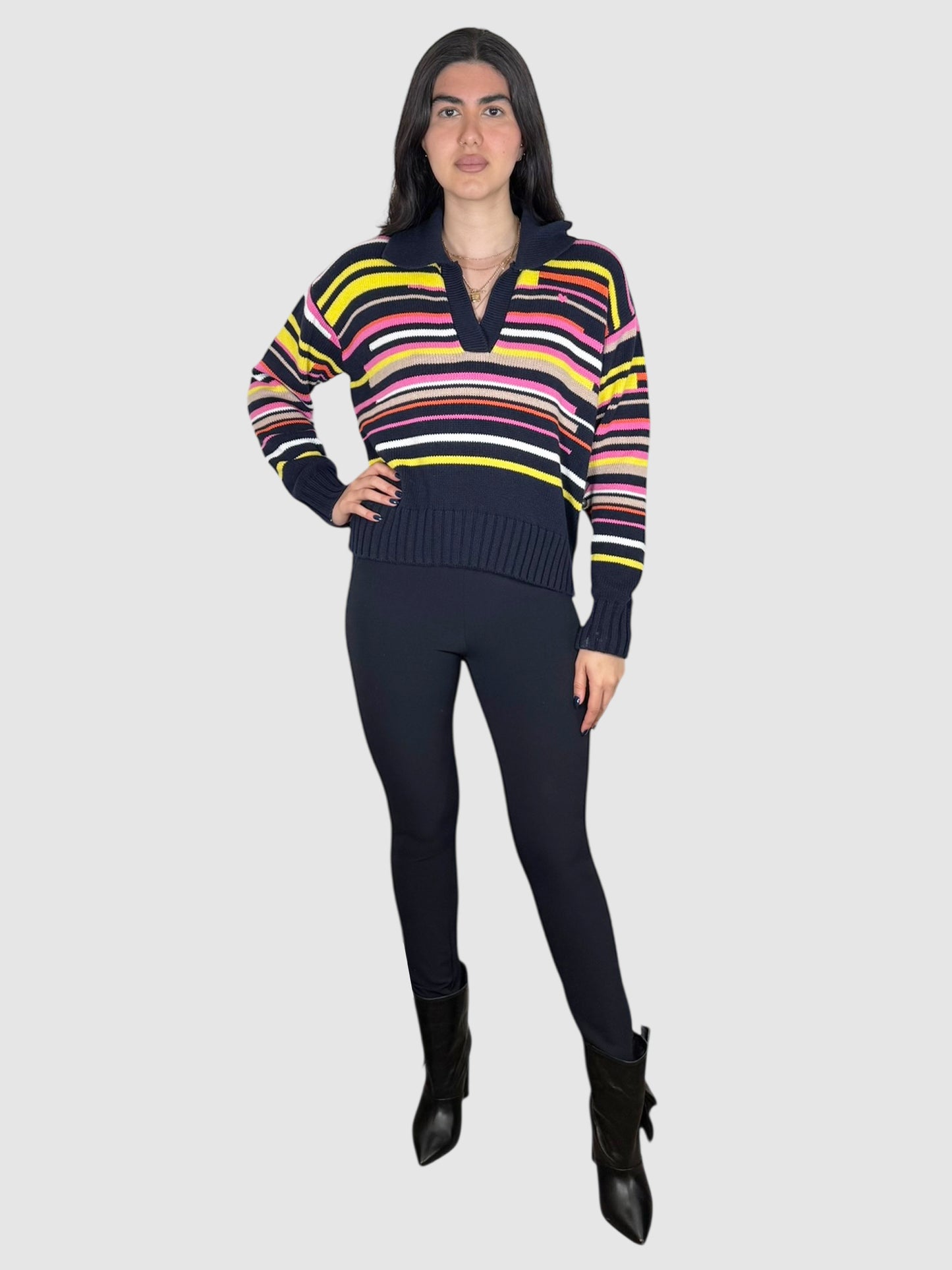 Stripe Knit Sweater