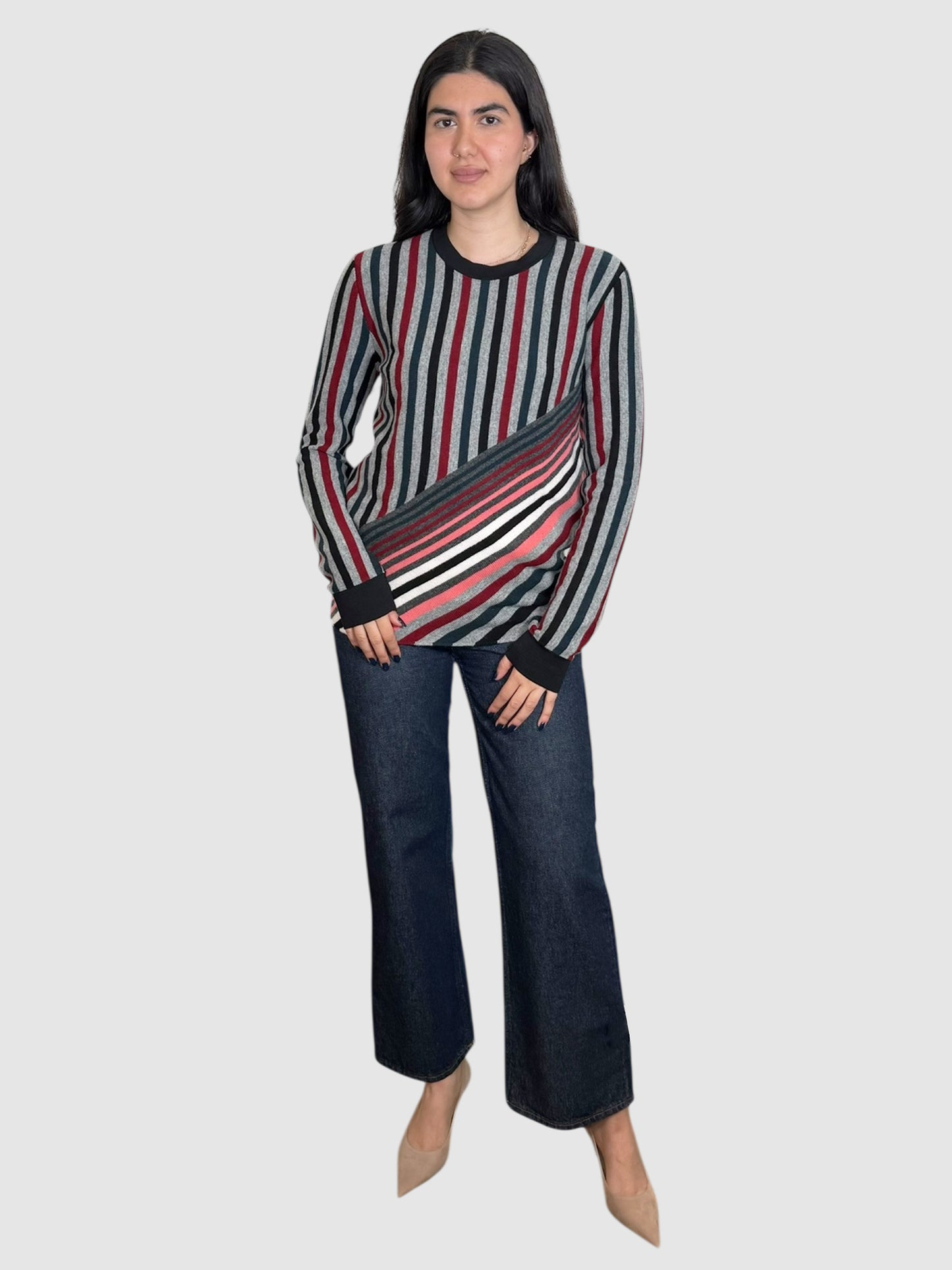 Stripe Wool Sweater