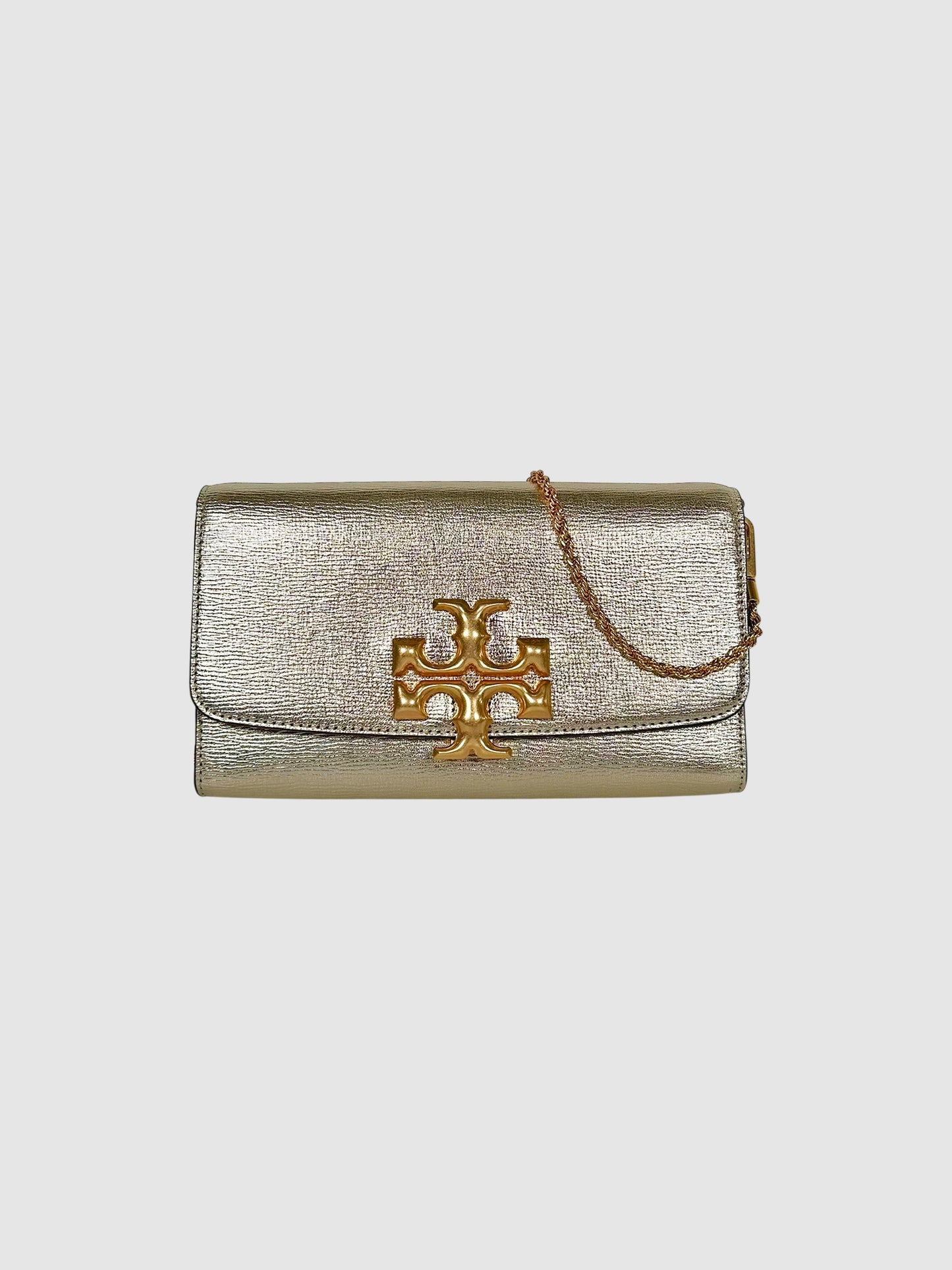 Metallic Eleanor Clutch
