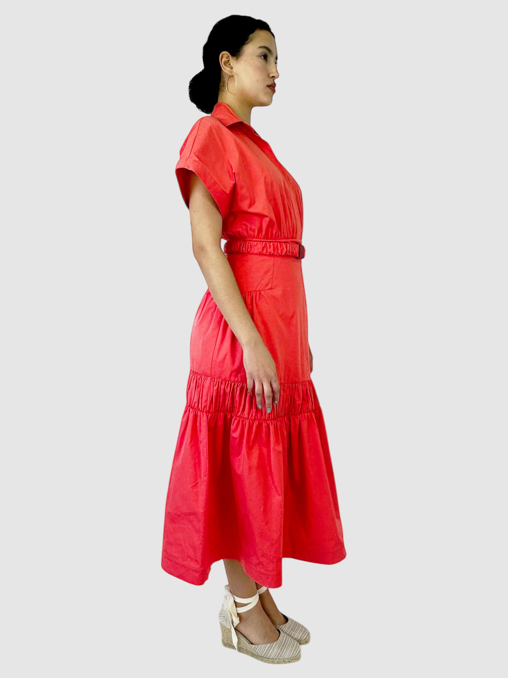 Teres Ruched Maxi Dress