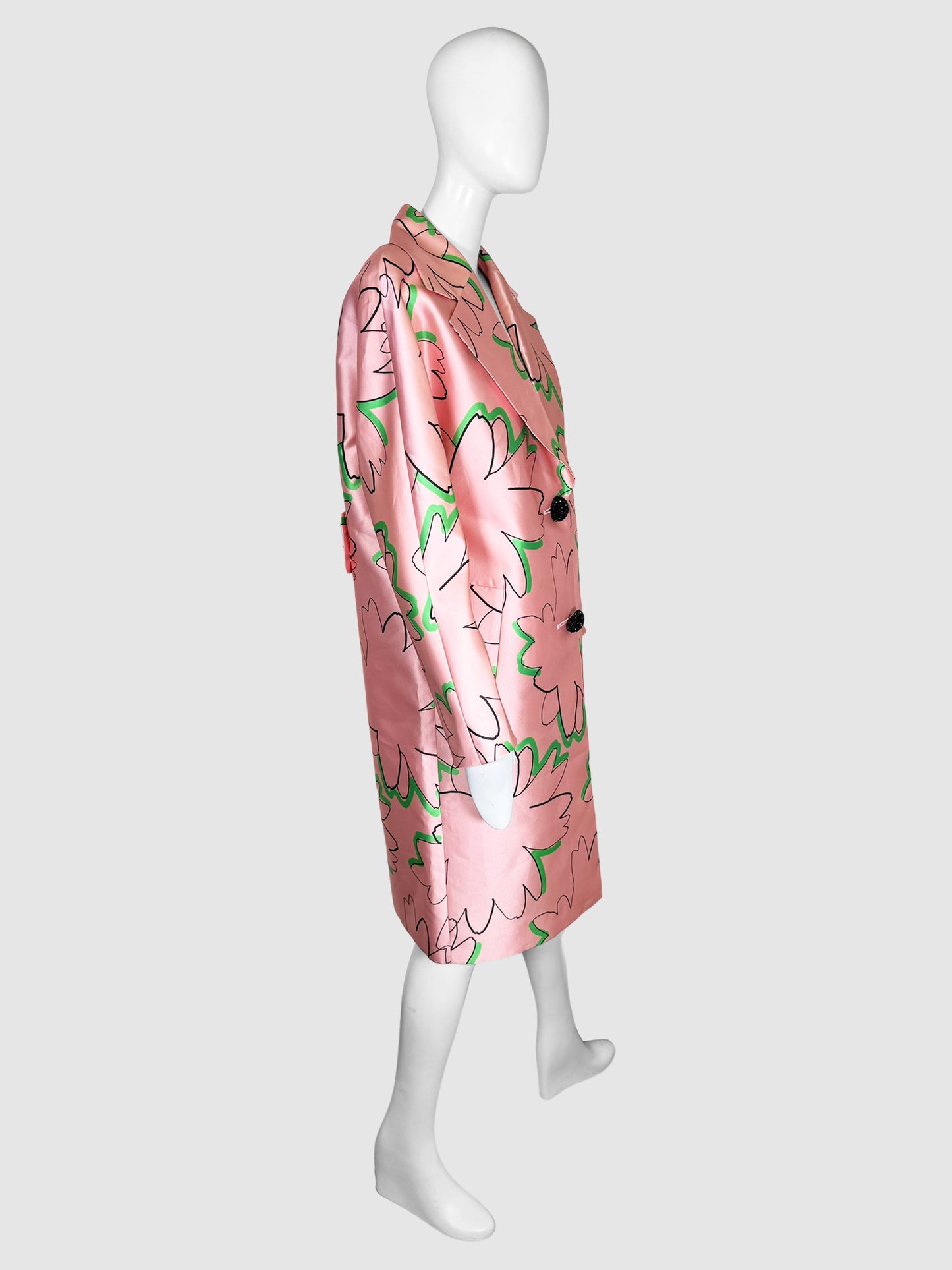 Cardea Floral Print Coat - Size M