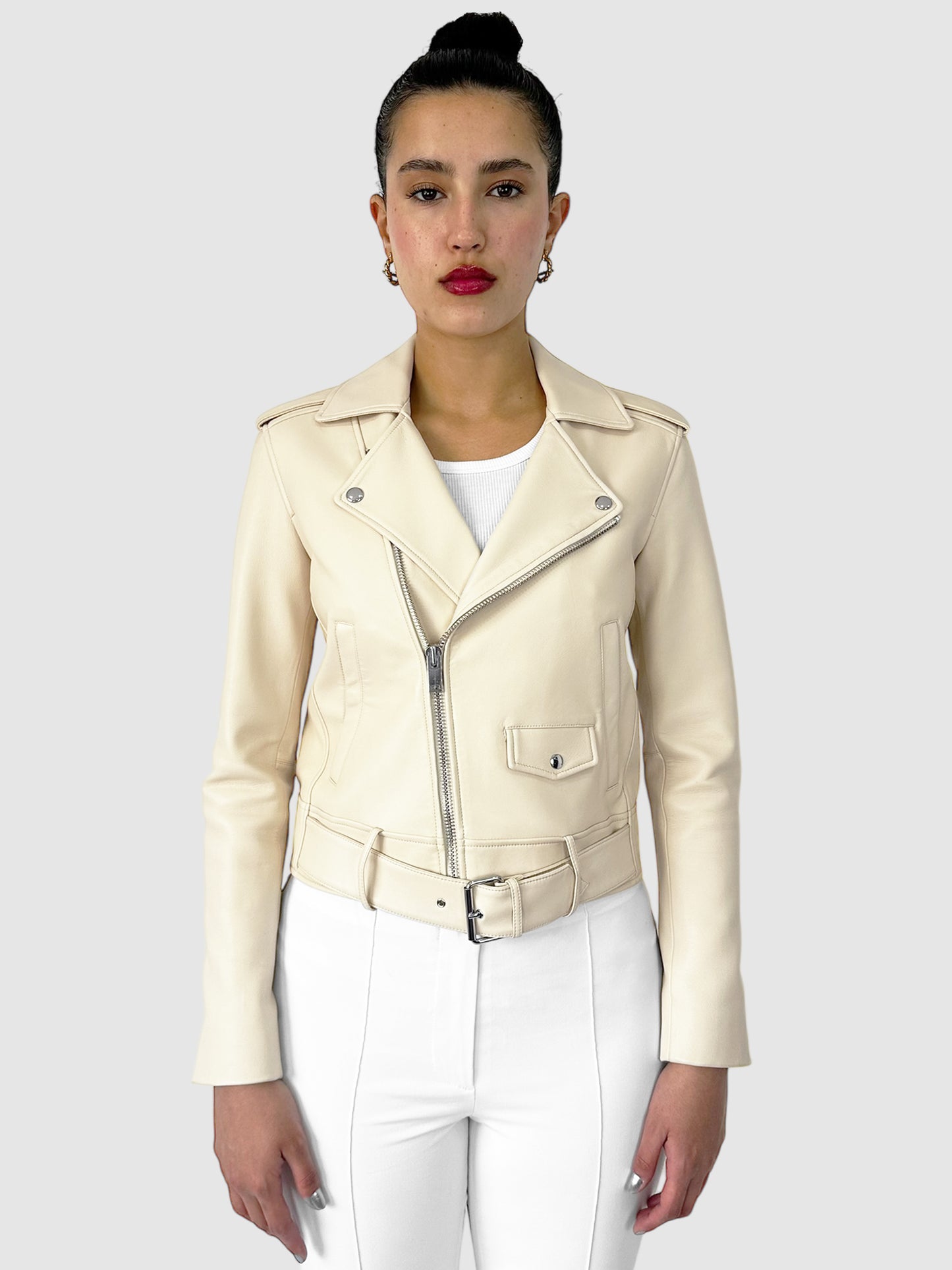 Nappa Biker Jacket - Size S
