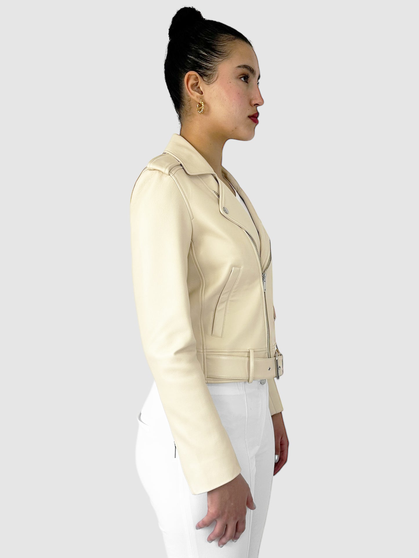 Nappa Biker Jacket - Size S