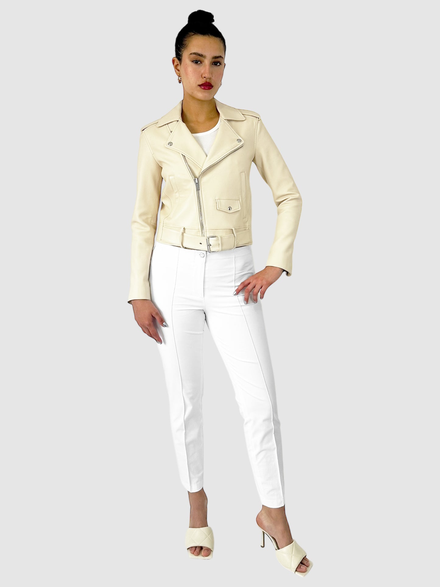 Nappa Biker Jacket - Size S