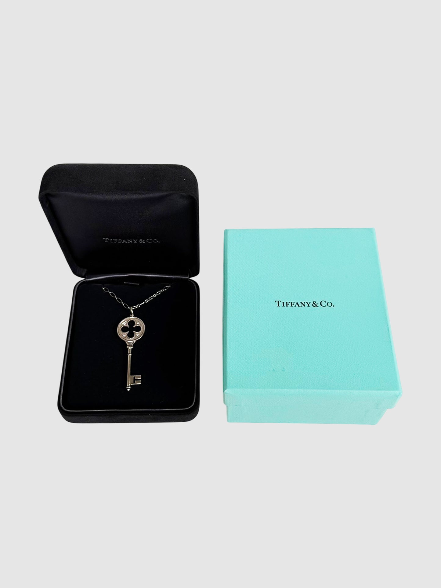 Clover Key Necklace