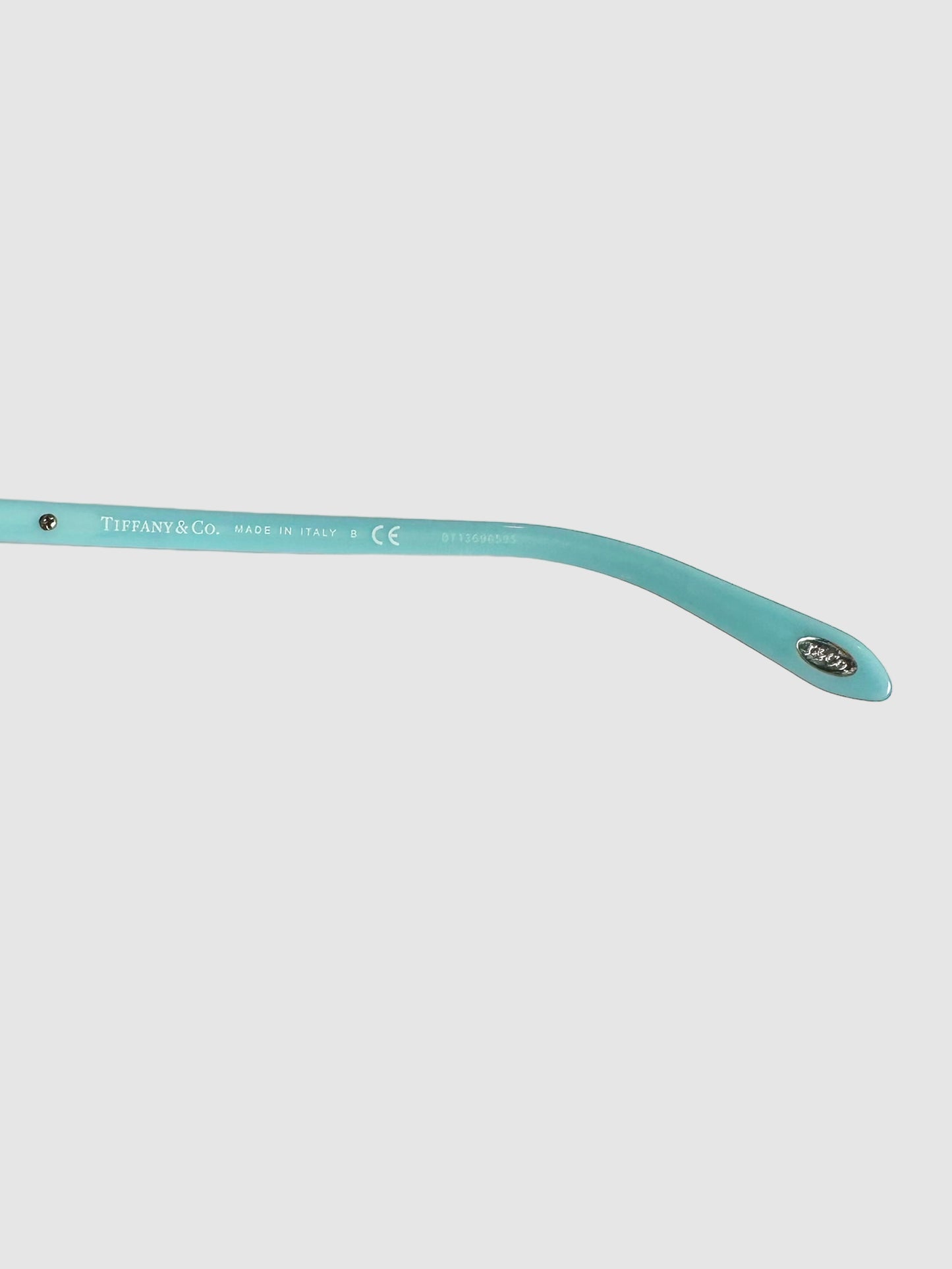 Rhinestone Detail Gradient Sunglasses