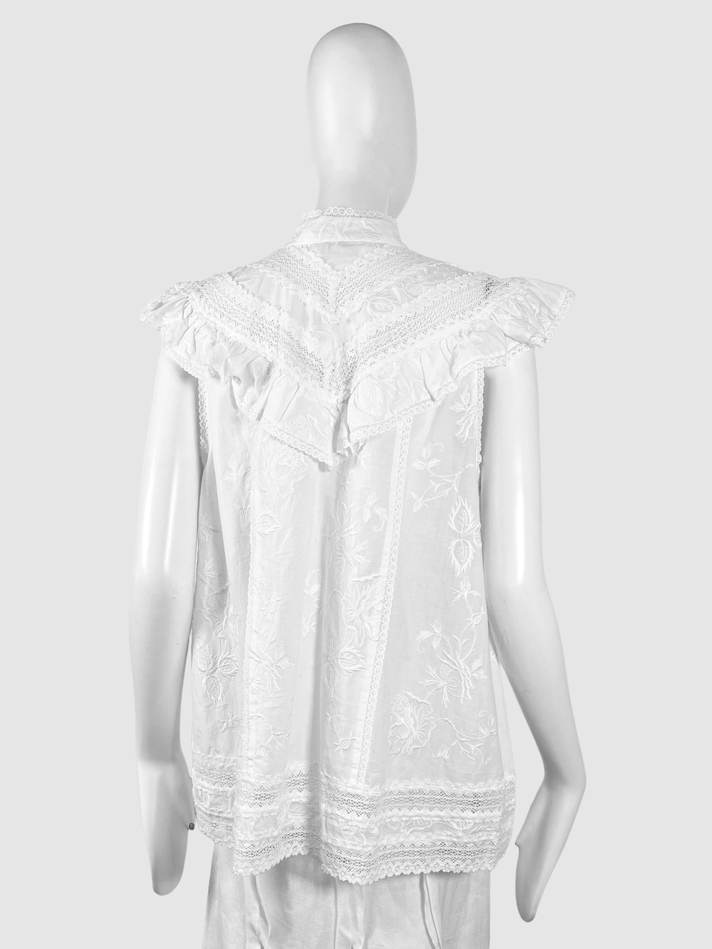 Tulsi Lace Sleeveless Top - Size 2