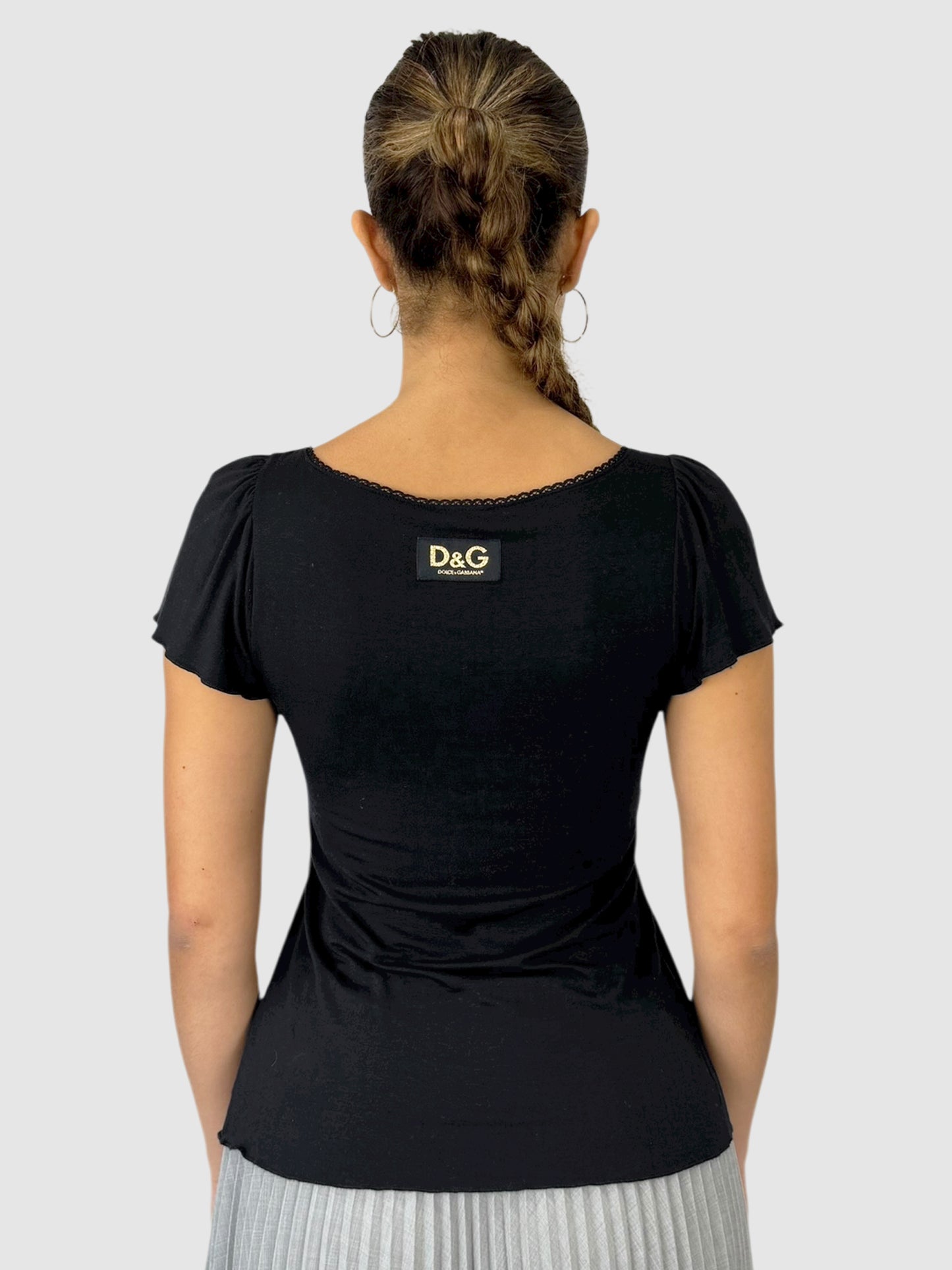 Scallop Trim Top