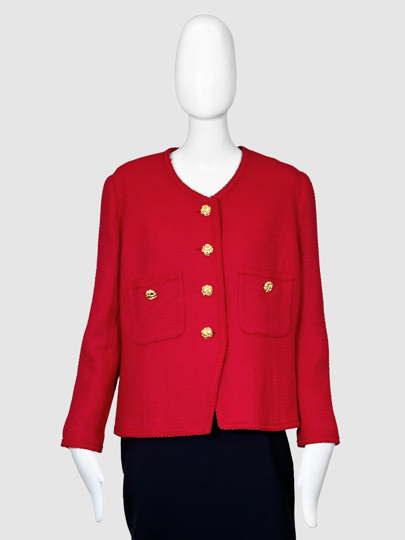 Valentino Tweed Blazer - Size L