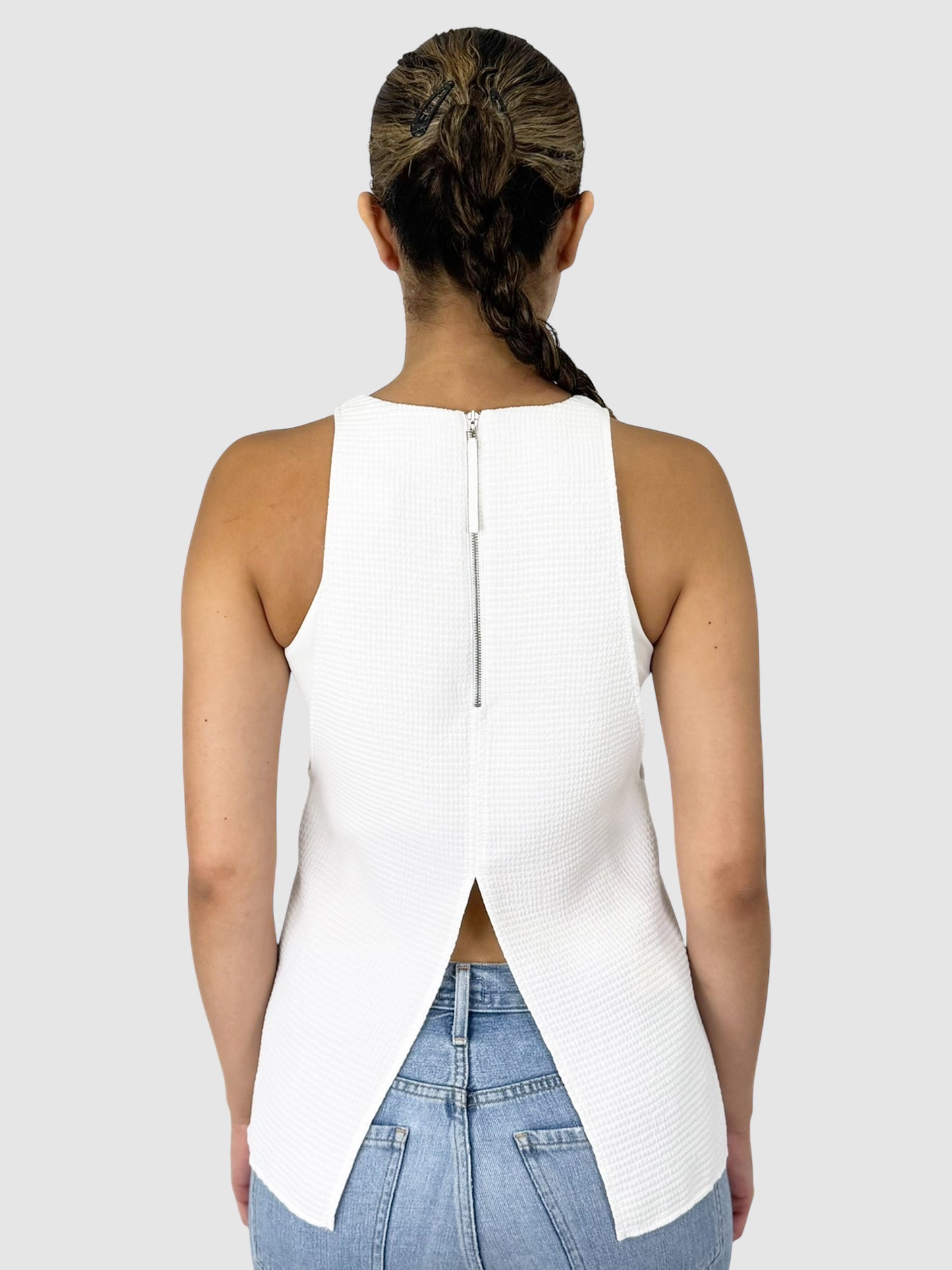 Textured Sleeveless Top