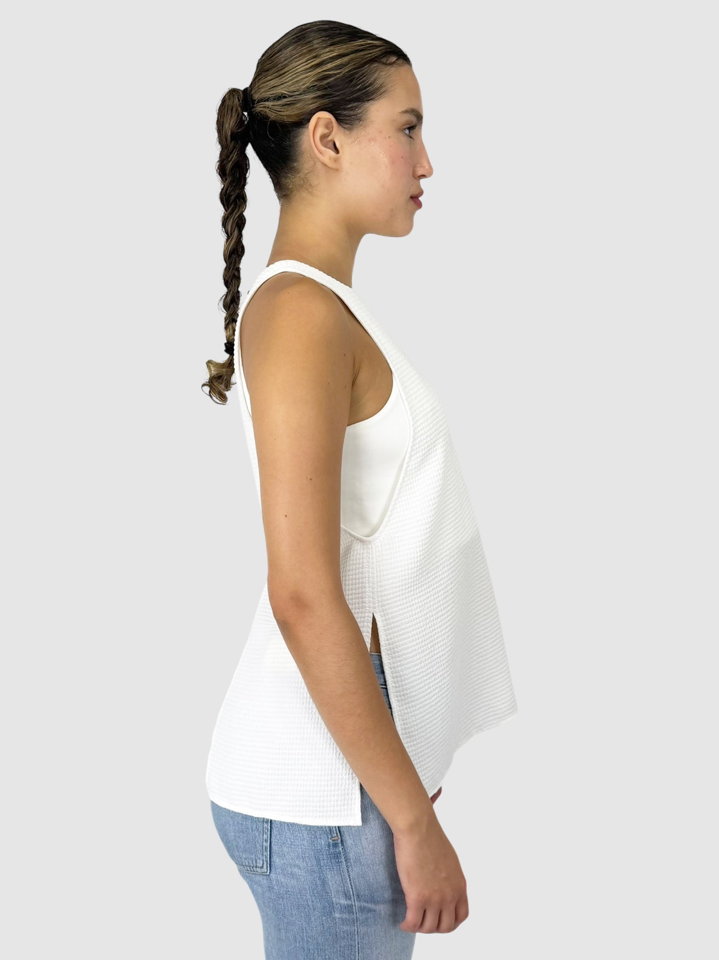 Textured Sleeveless Top