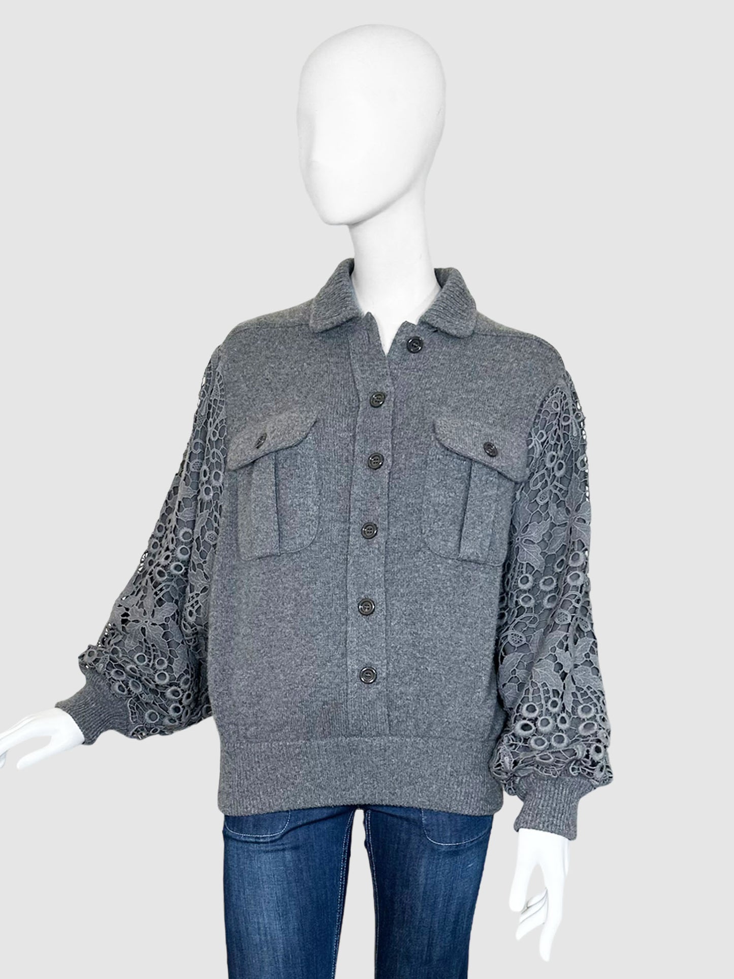 Valentino Button-Up Cardigan - Size M