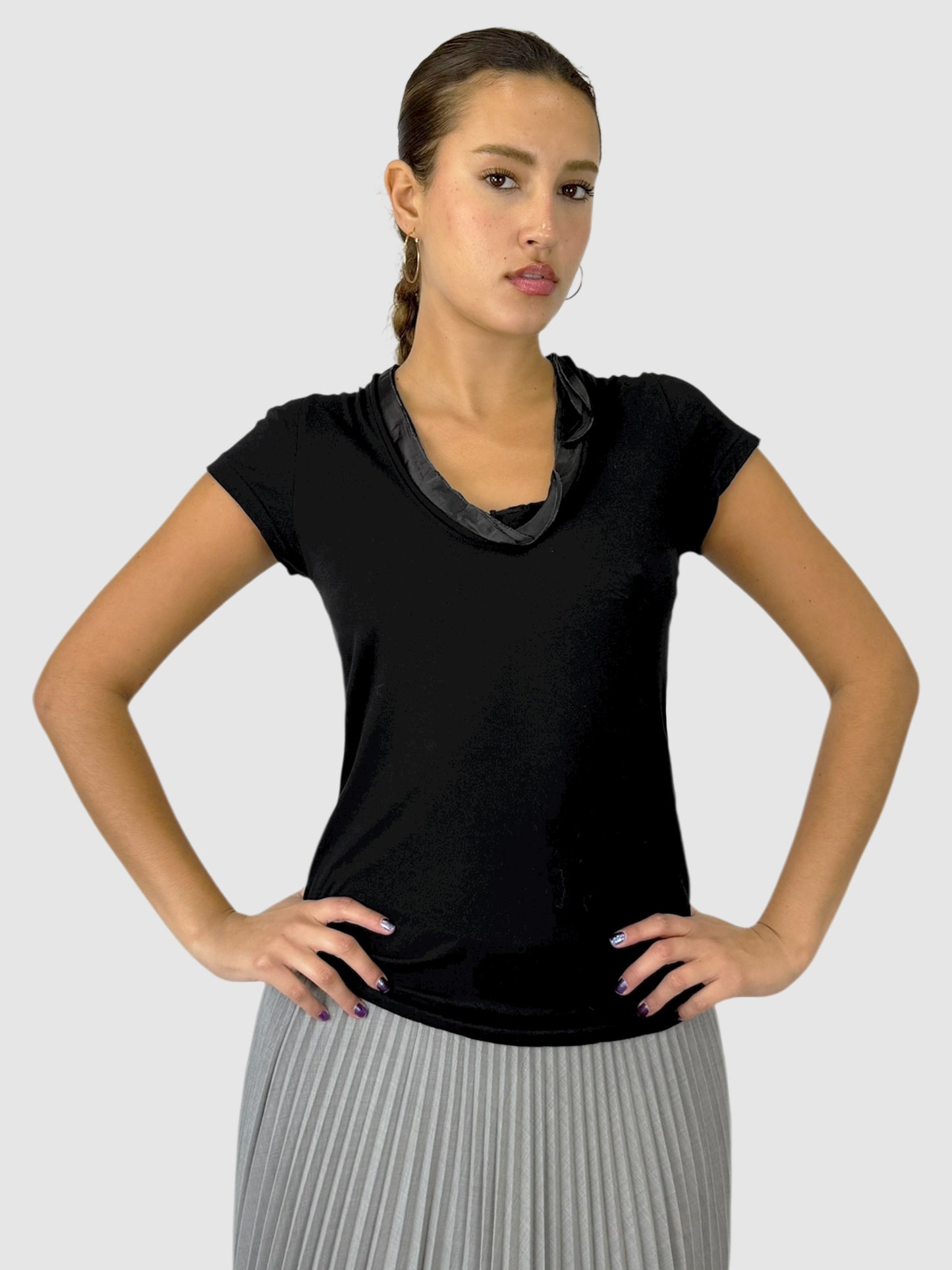 Ribbon Trim Top
