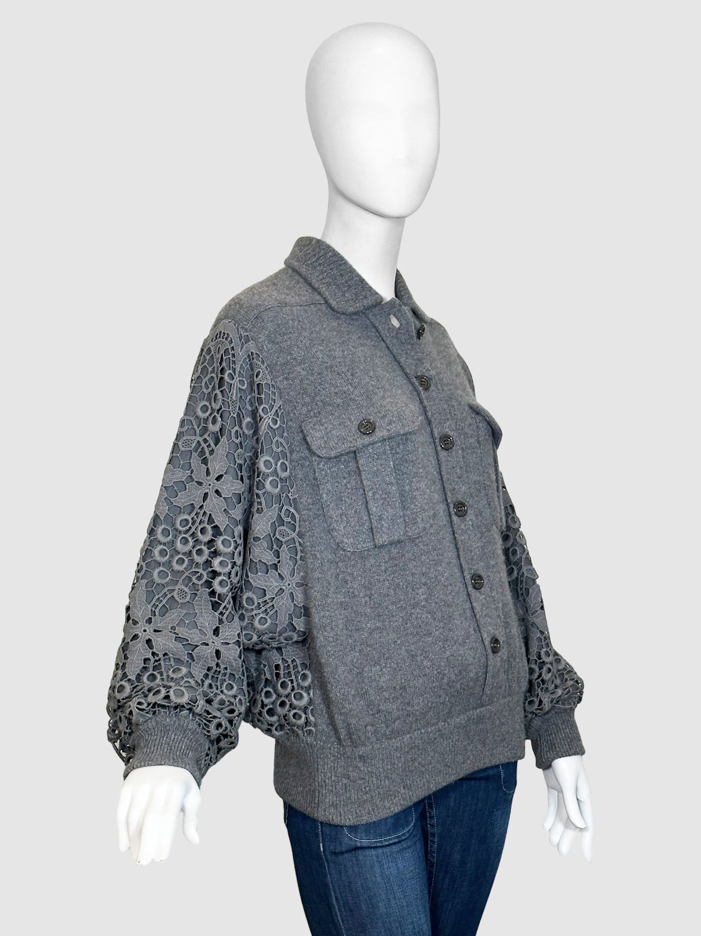 Valentino Button-Up Cardigan - Size M