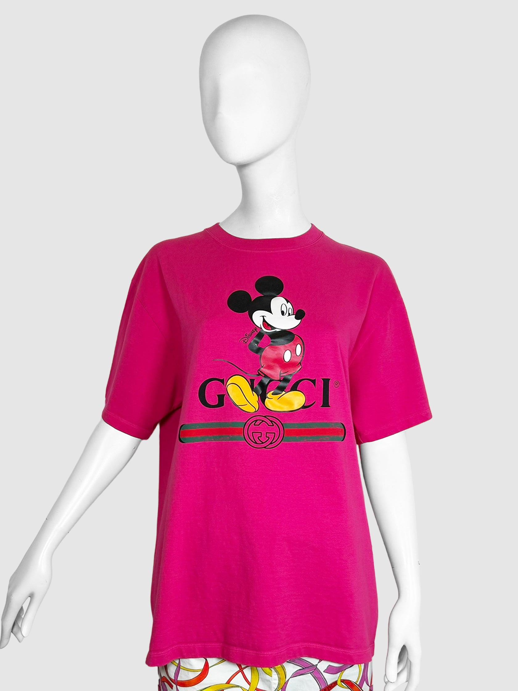 Gucci Mickey Pink T-shirt 2024