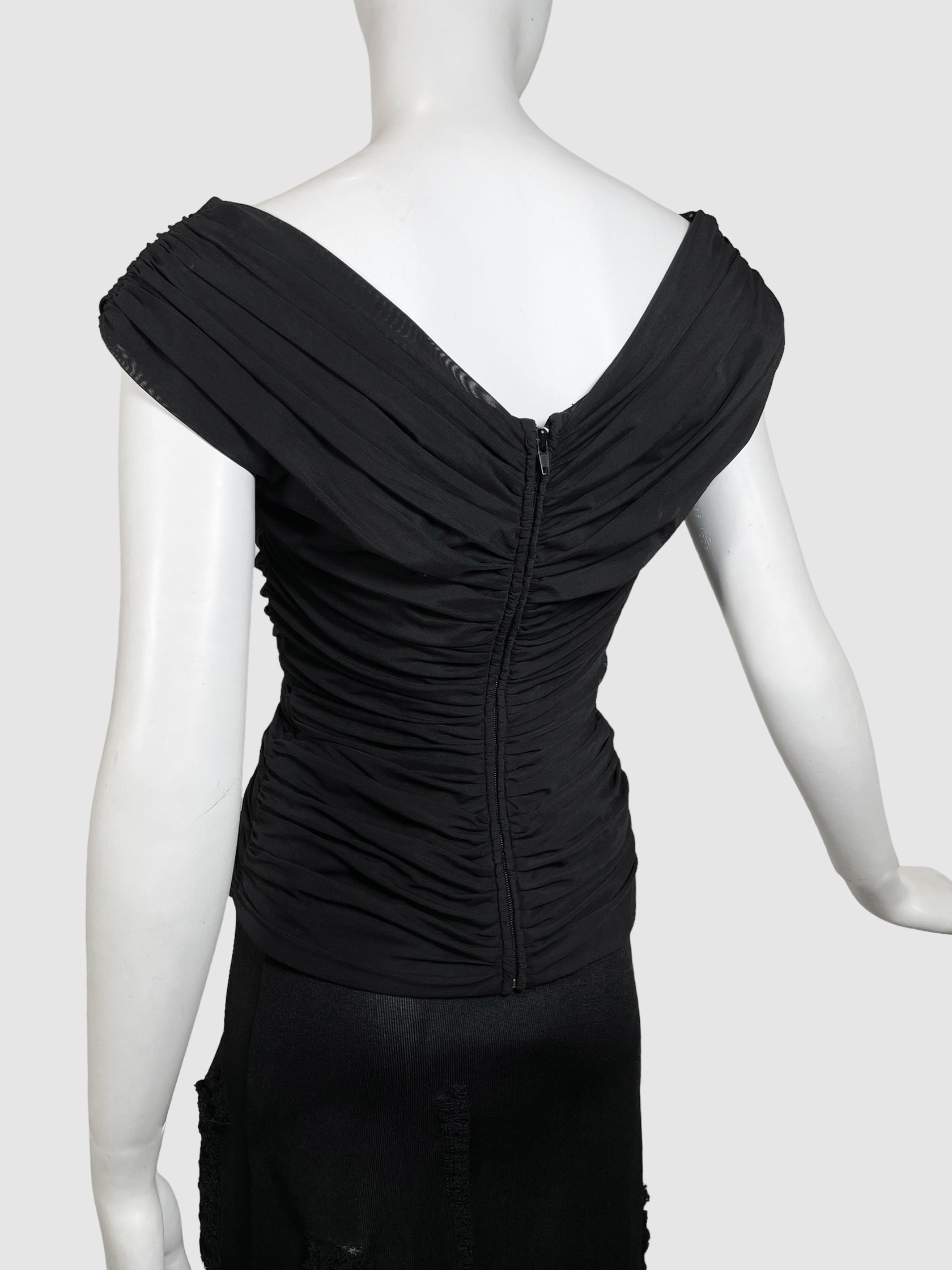 Tadashi Shoji Ruched Top - Size S