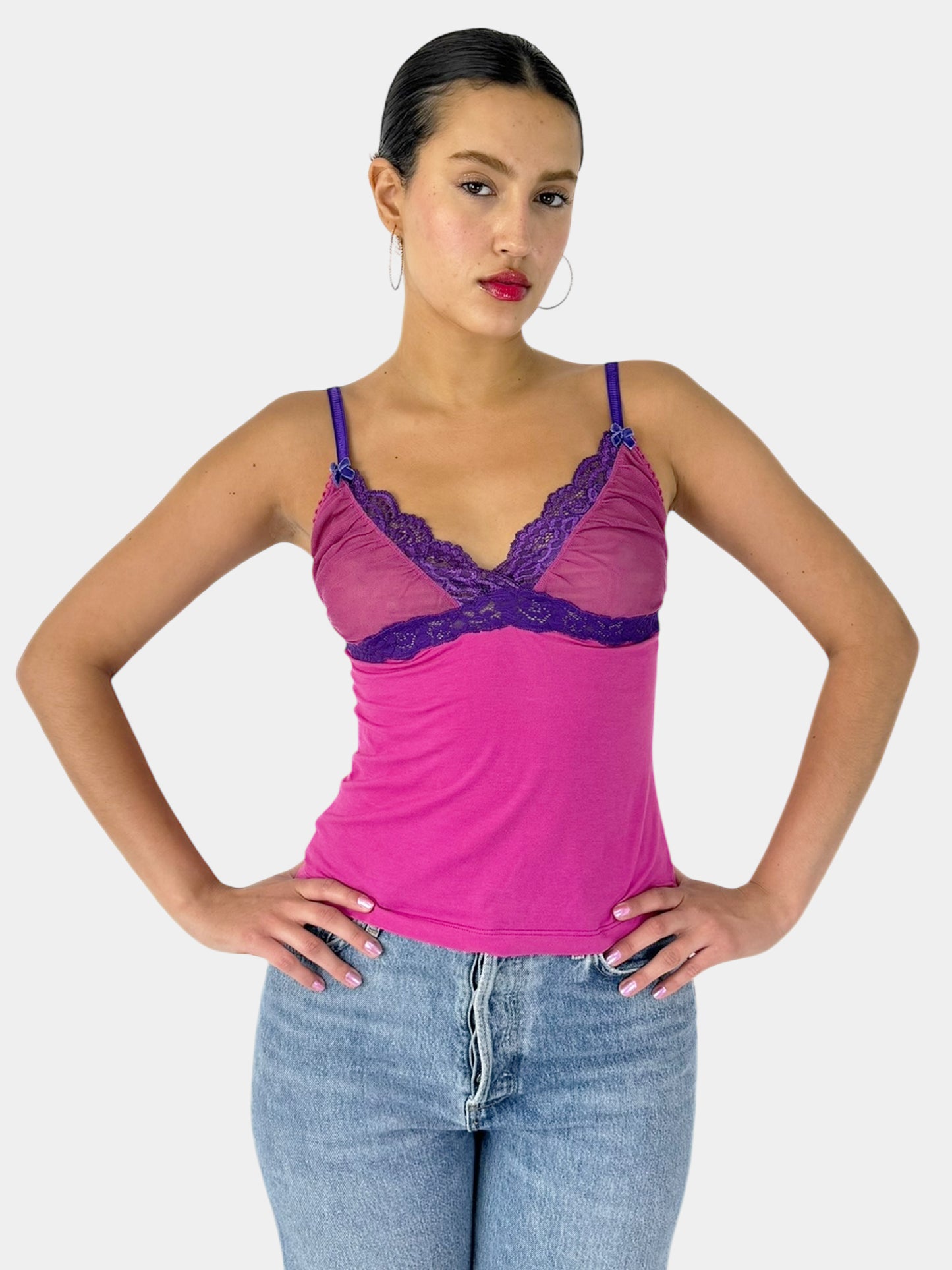 Lace Trim Top