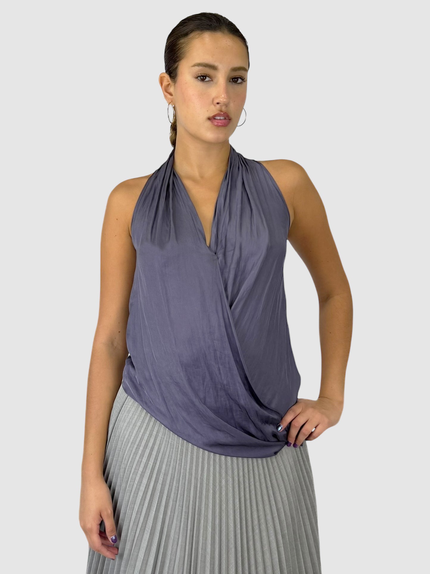 Satin Halter Top