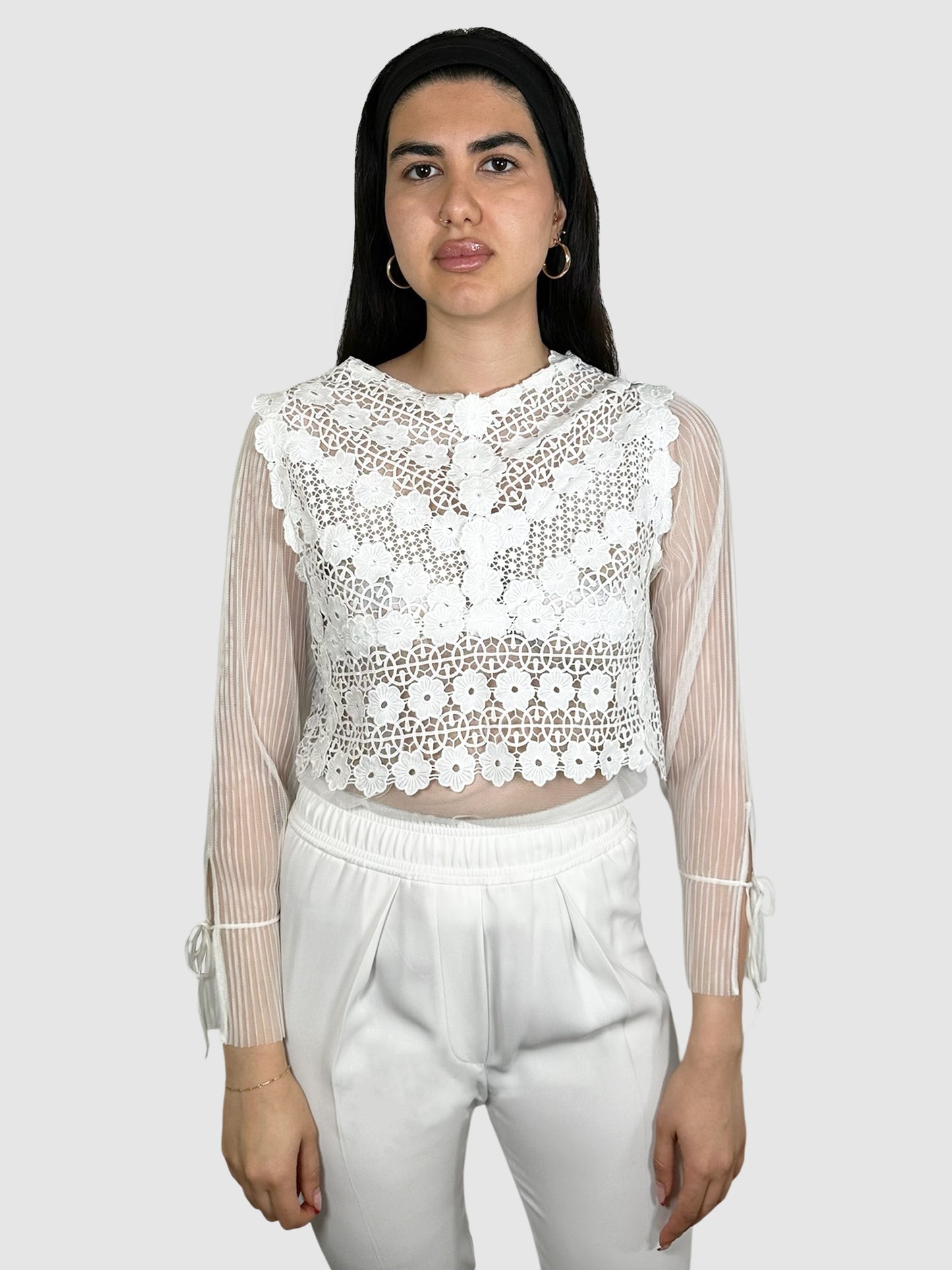 Sheer Lace Top