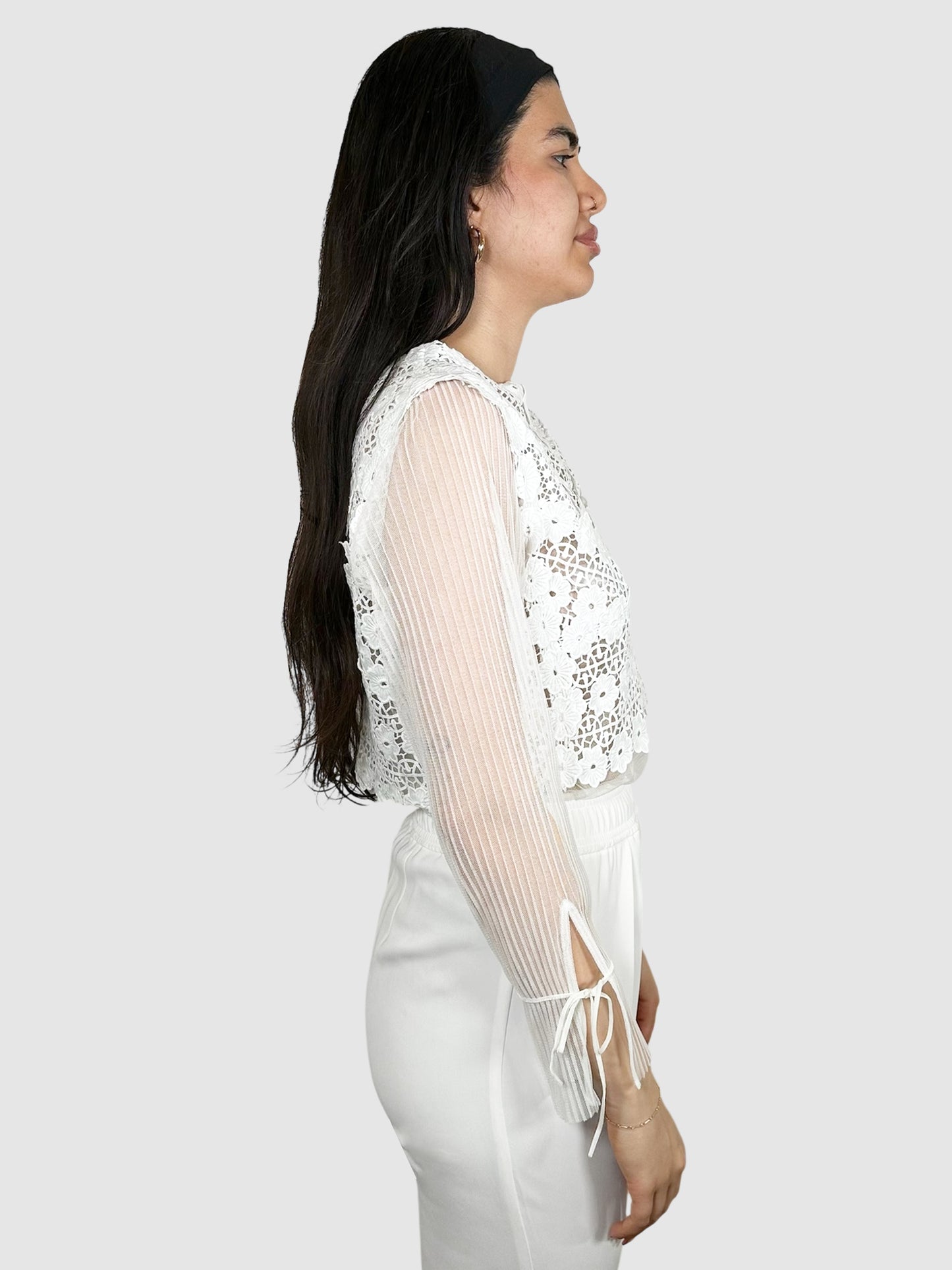 Sheer Lace Top