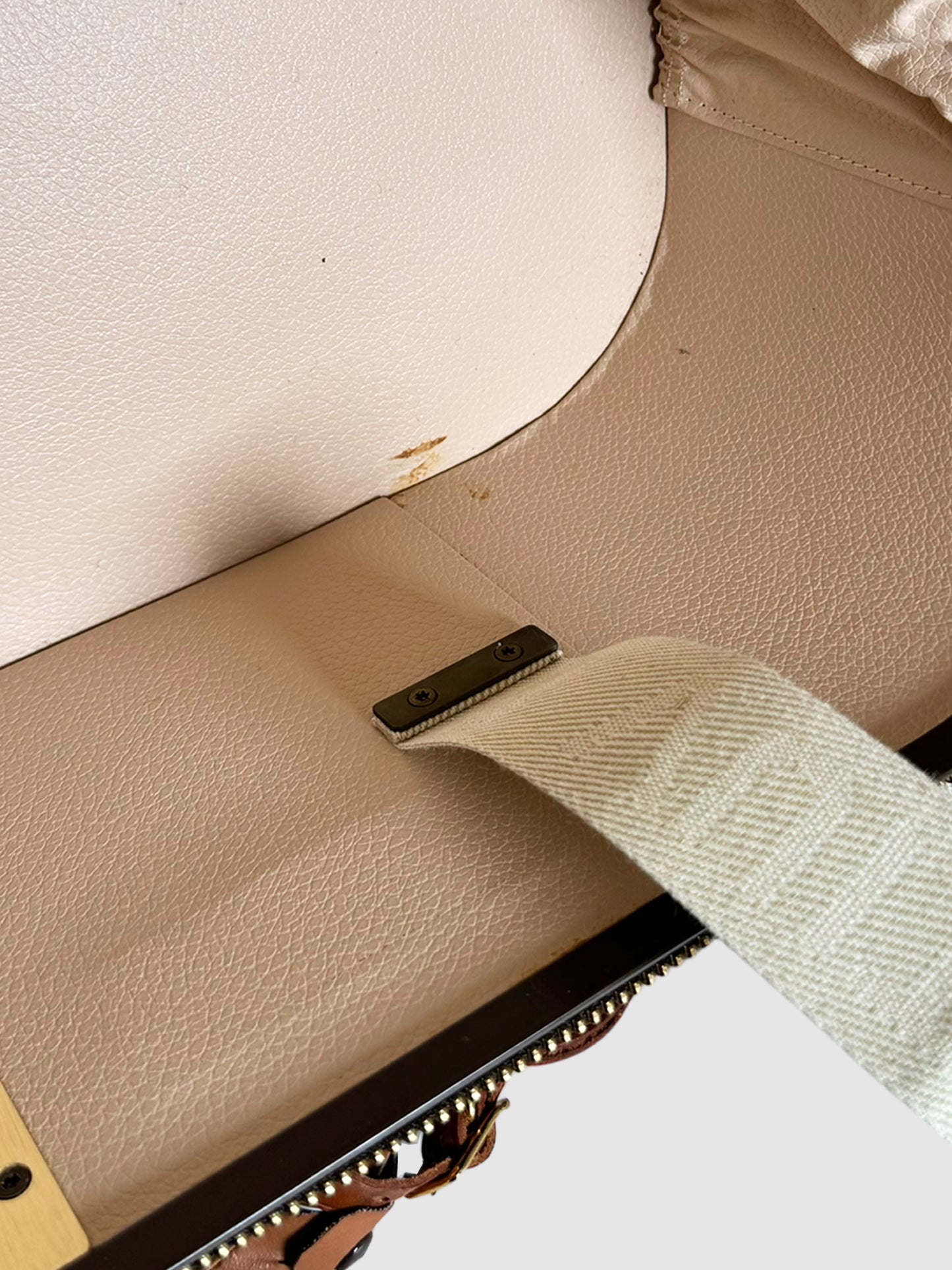 Monogram Leather Suitcase