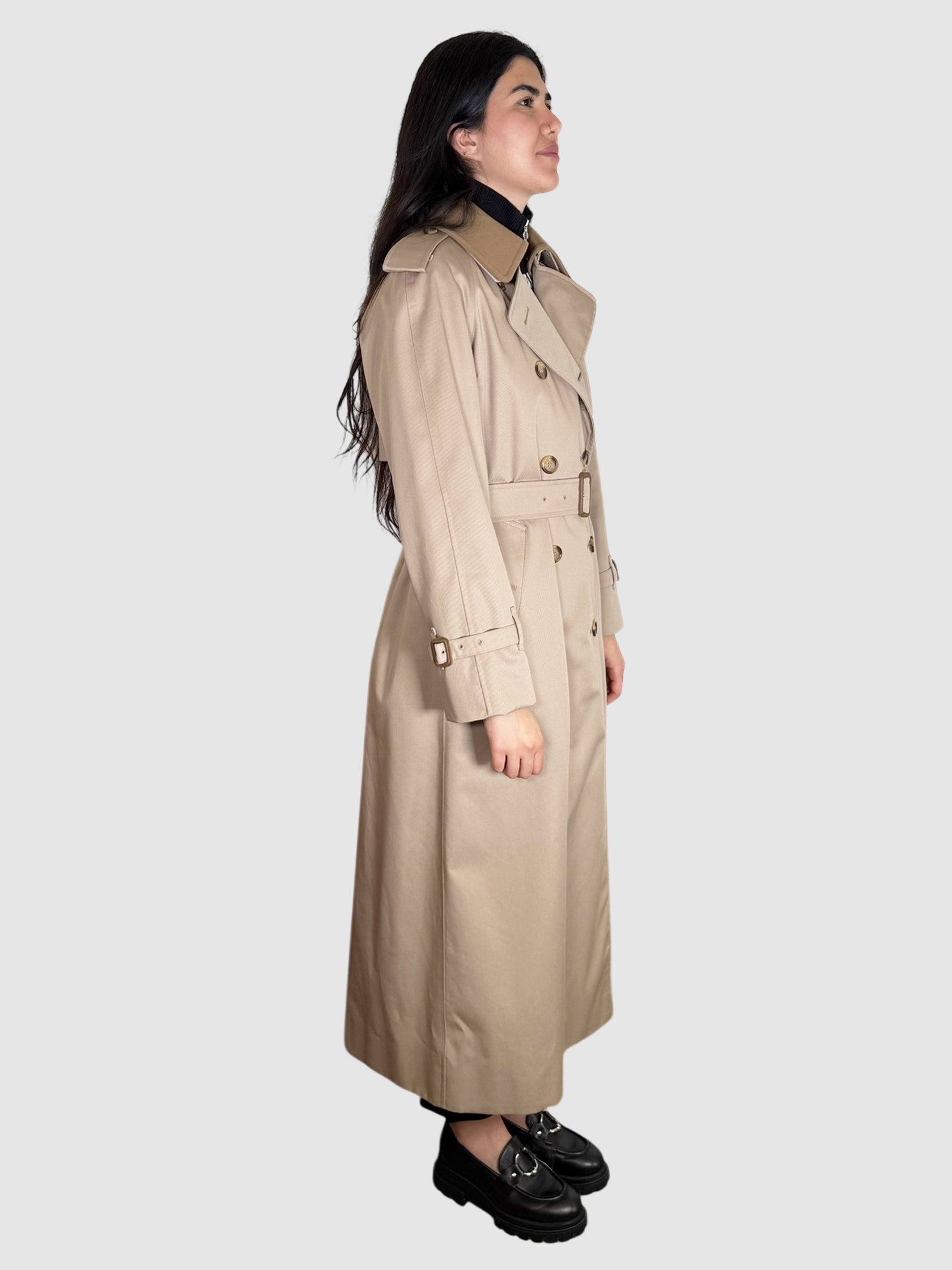 Double-Breasted Trench Coat