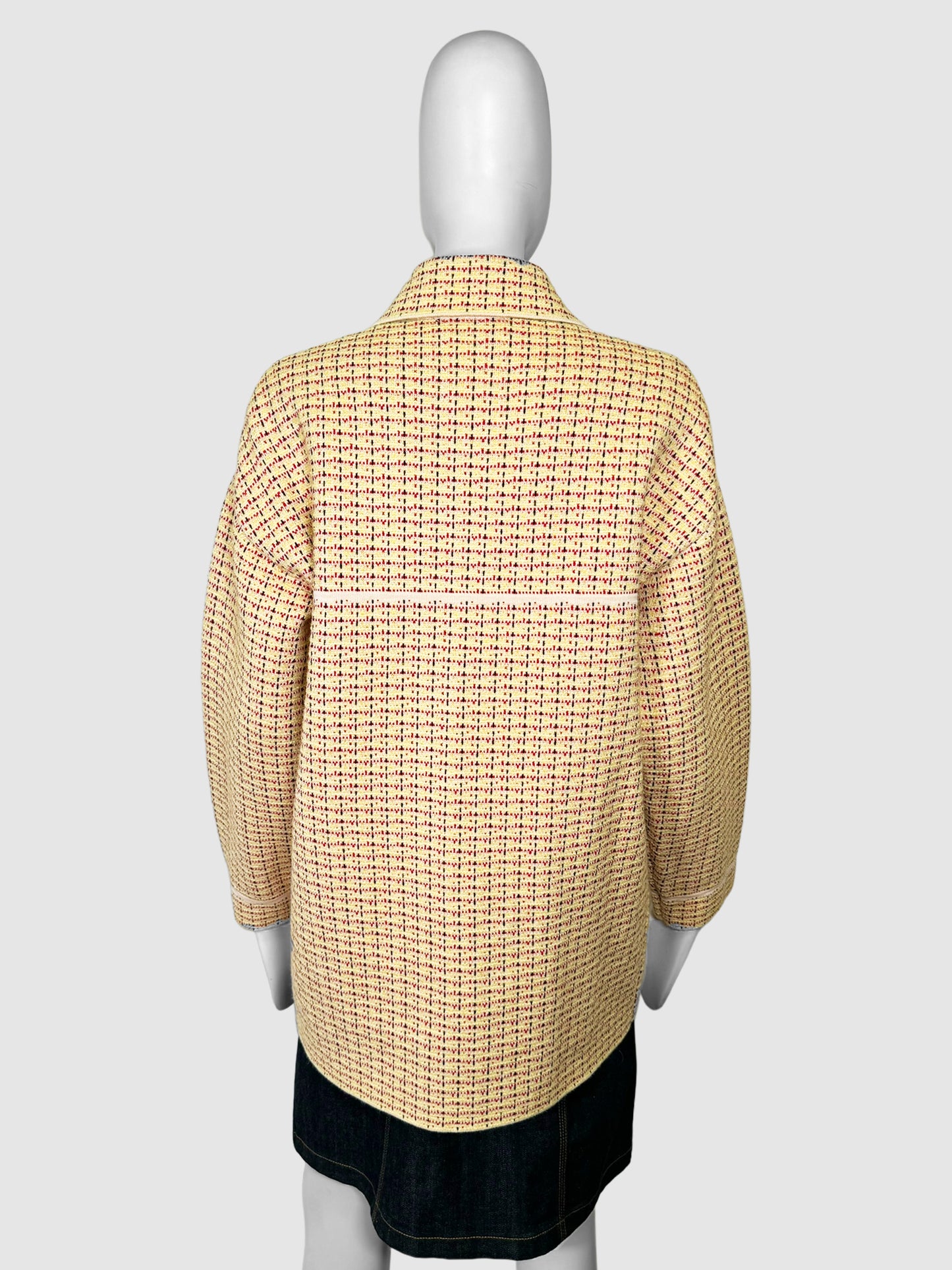 Tweed Knit Cardigan - Size 2