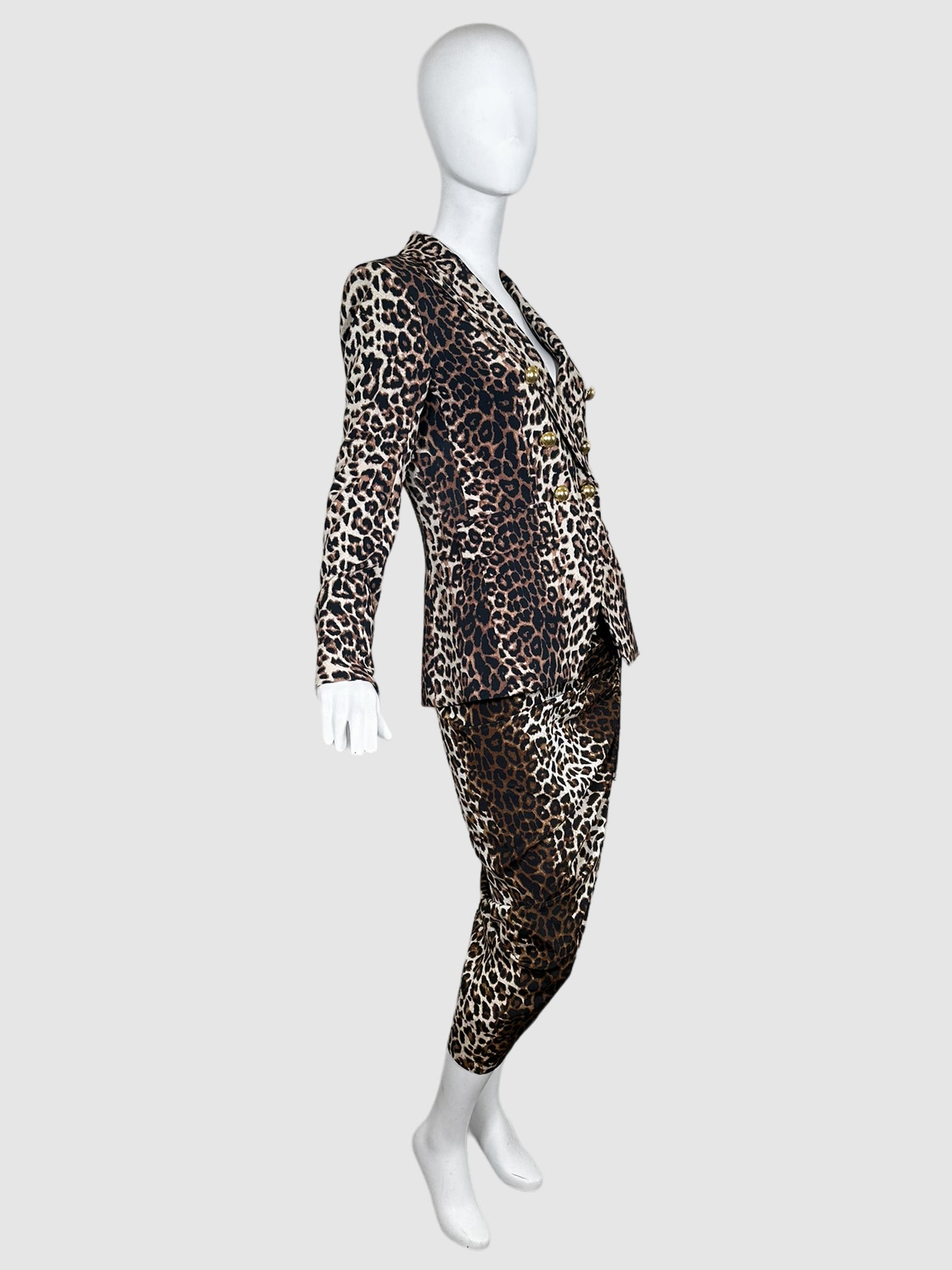 Veronica Beard Animal Print 2-Piece Set - Size 4
