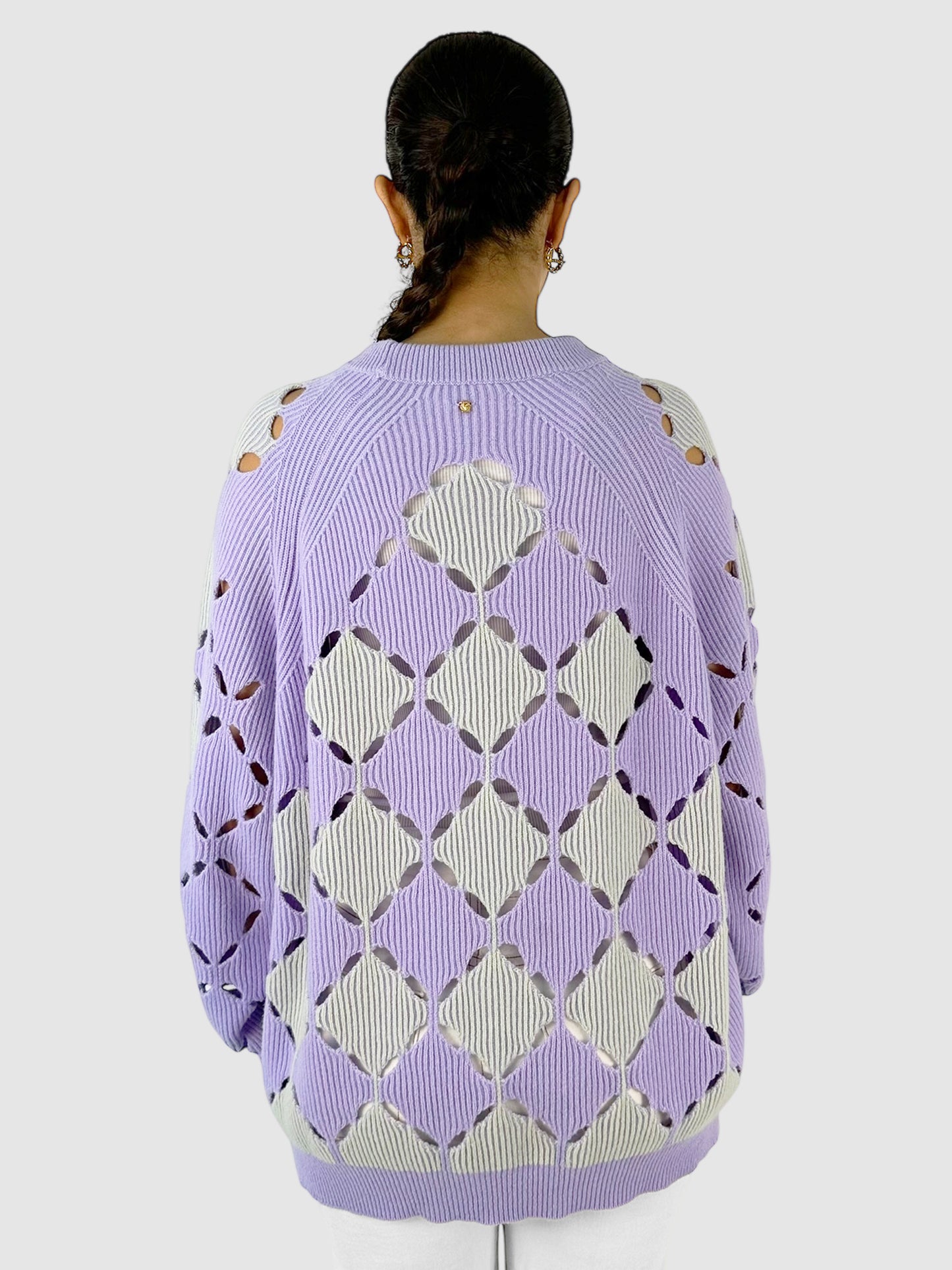 Wool Cut-Out Sweater