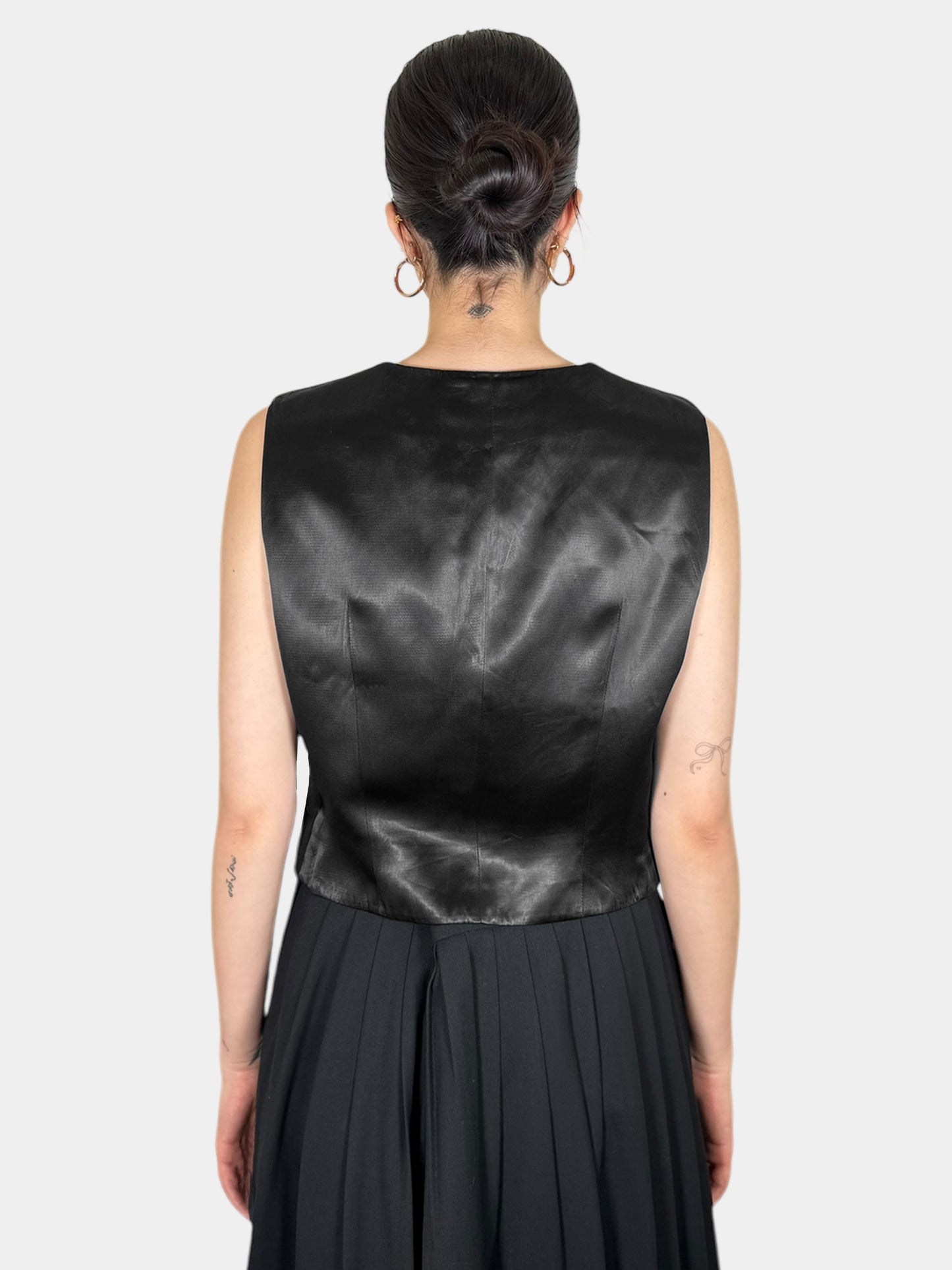 Wool Embroidered Vest - Size M