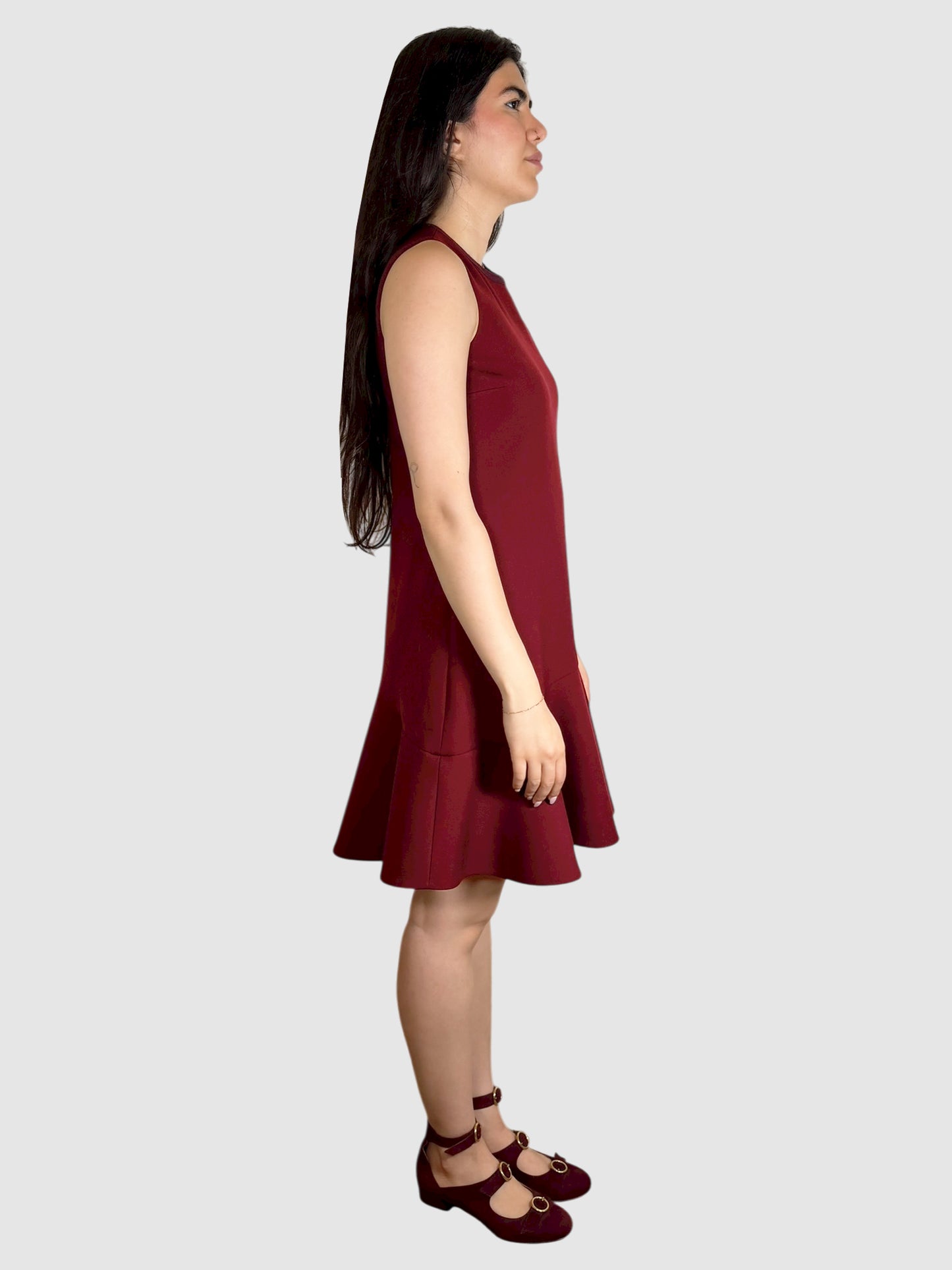 Flared Midi Dress