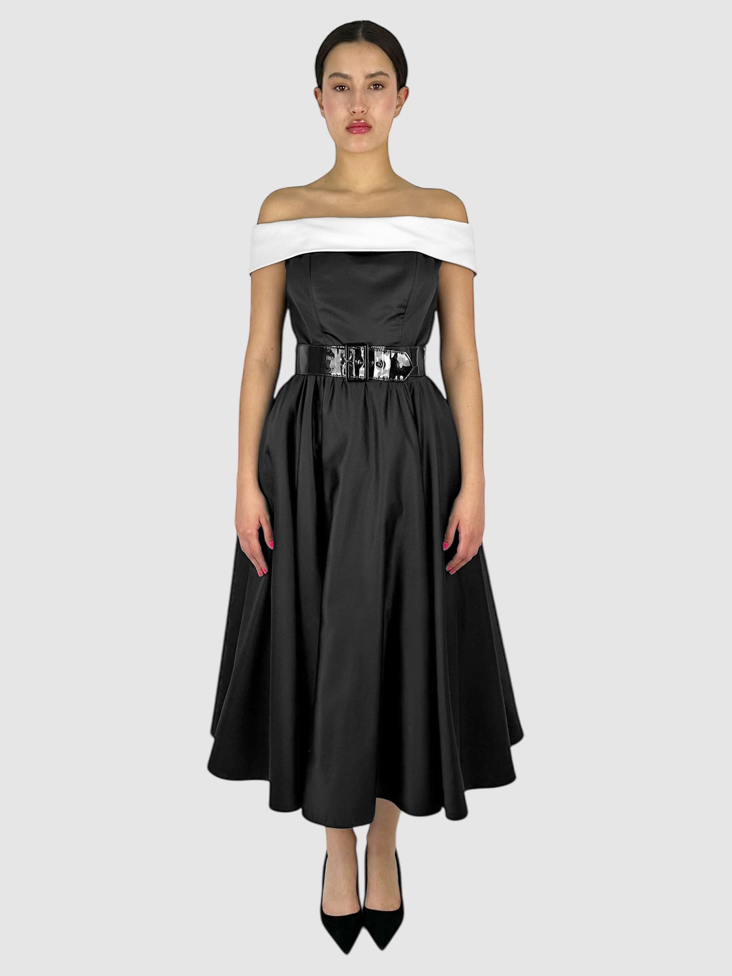 Belted Maxi Dress - Size S/M