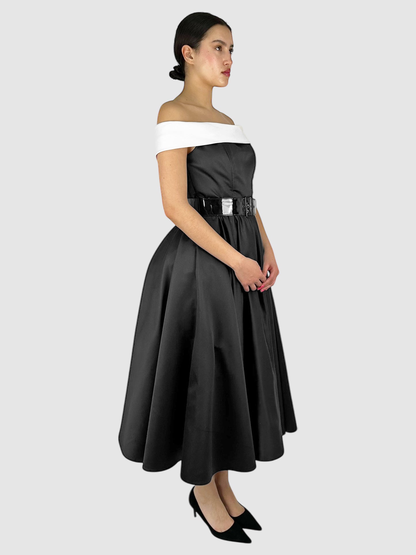 Belted Maxi Dress - Size S/M