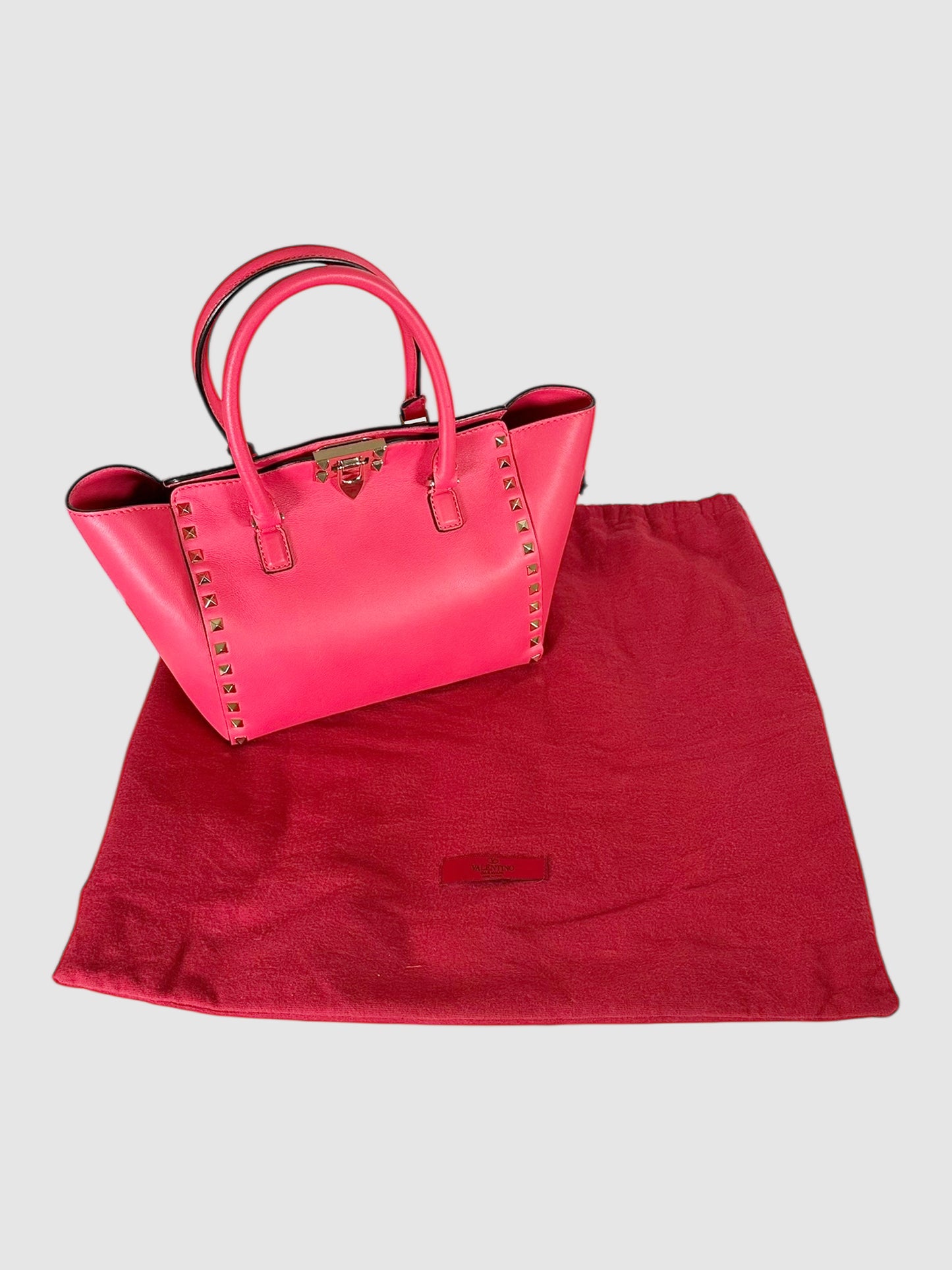Rockstud Handle Bag