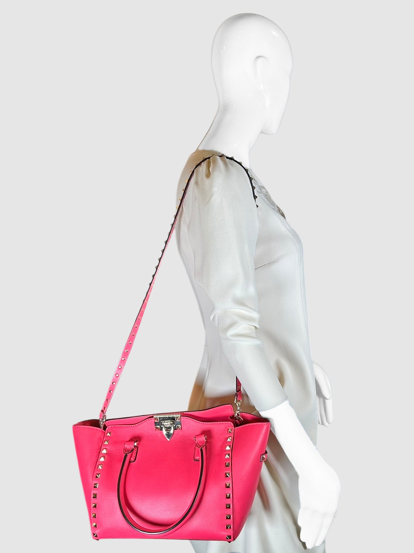 Rockstud Handle Bag