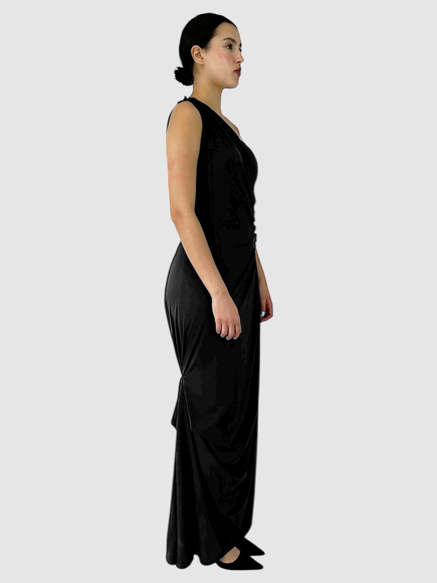Draped Maxi Dress - Size 12