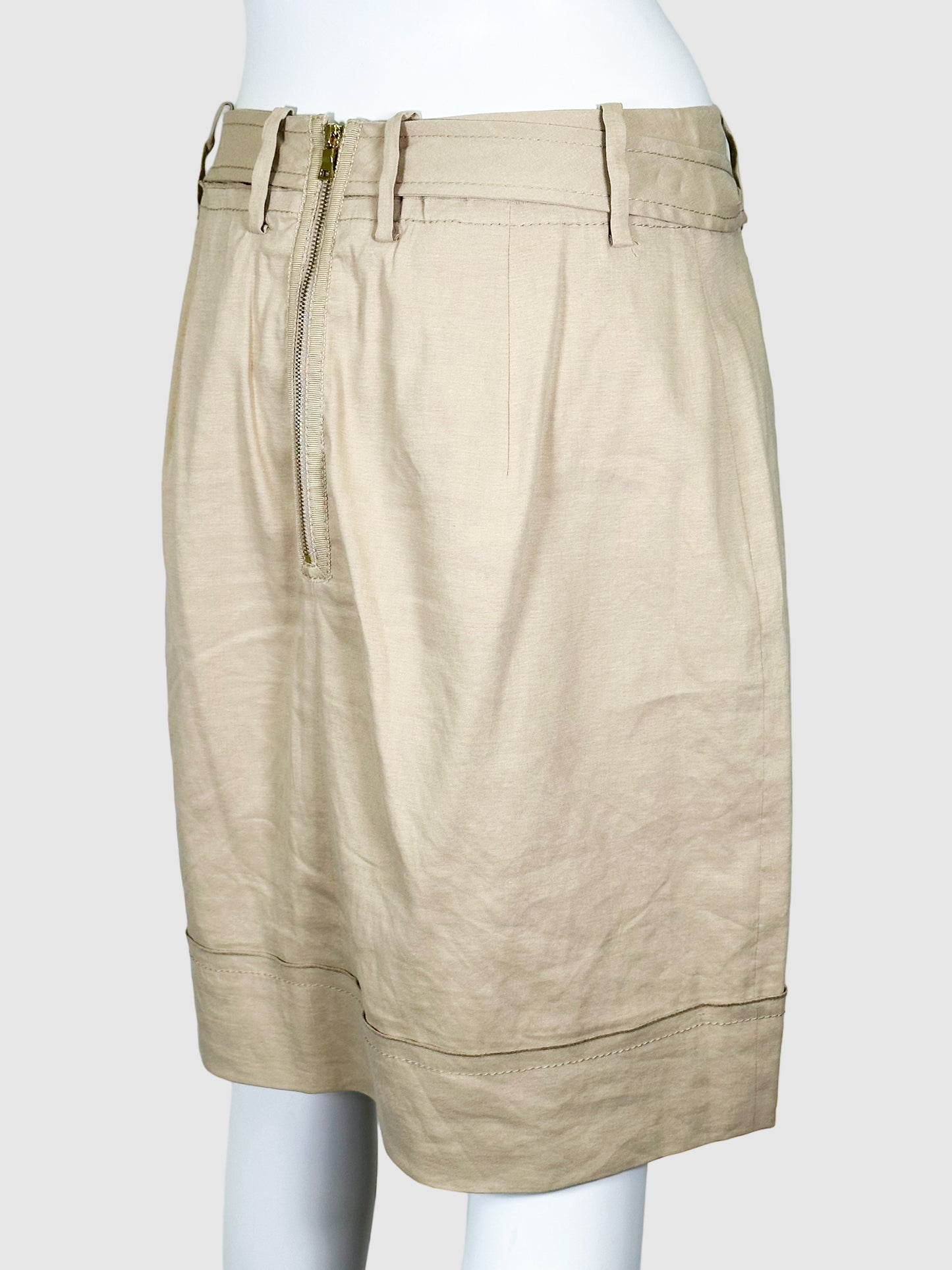 Elie Tahari Linen Skirt - Size 8