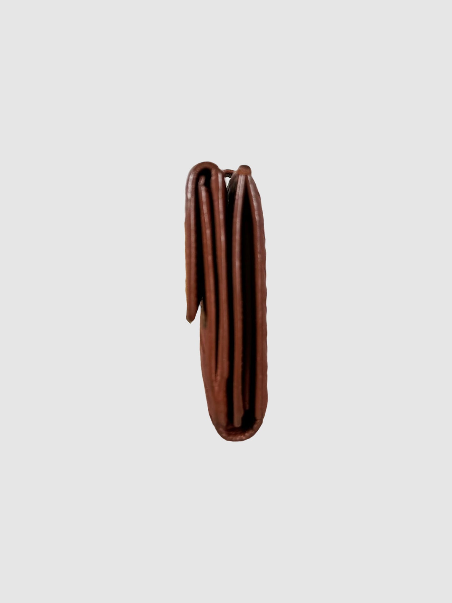 Intrecciato Woven Leather Wallet